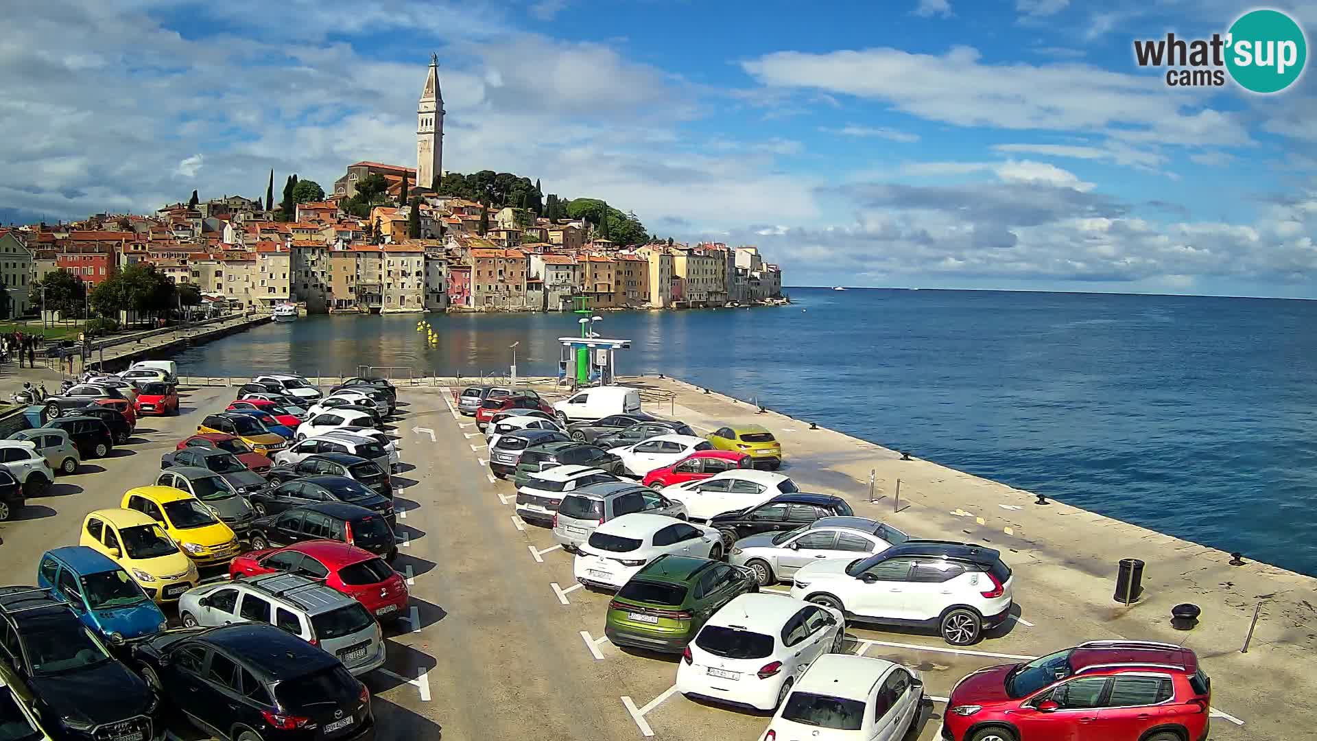 Web kamera Rovinj – panorama grada