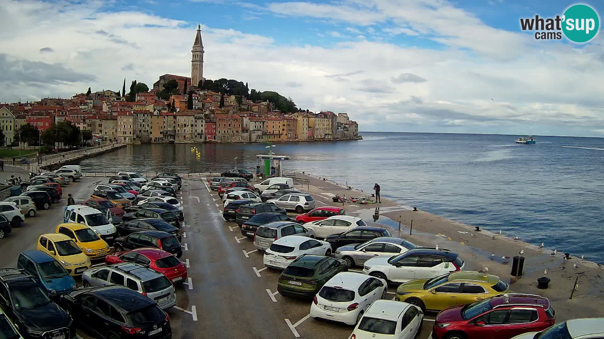 Spletna kamera Rovinj – panorama mesta