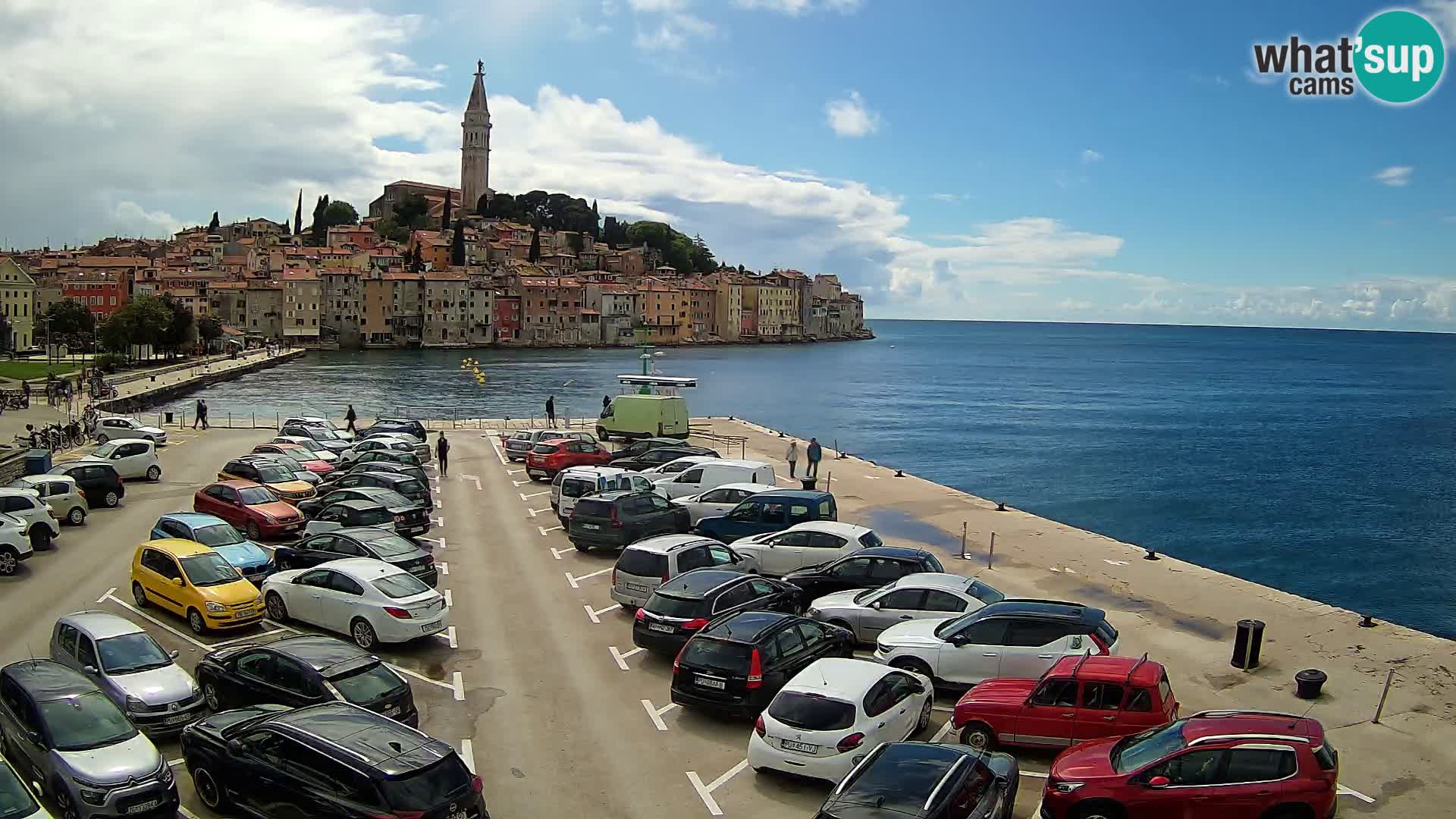 ROVINJ WEBCAM panorama of city – Istria – Croatia