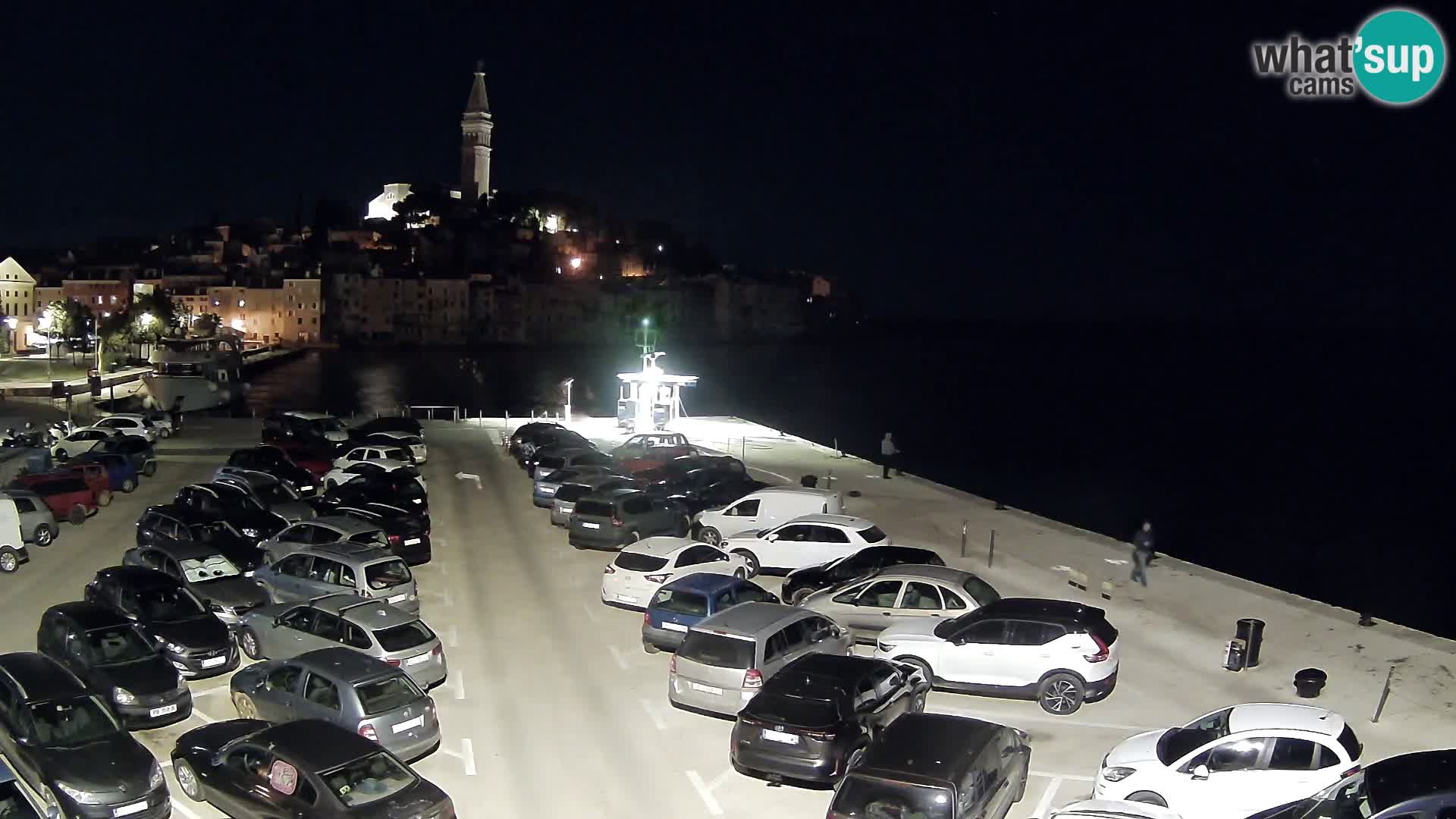 Web kamera Rovinj panorama grada