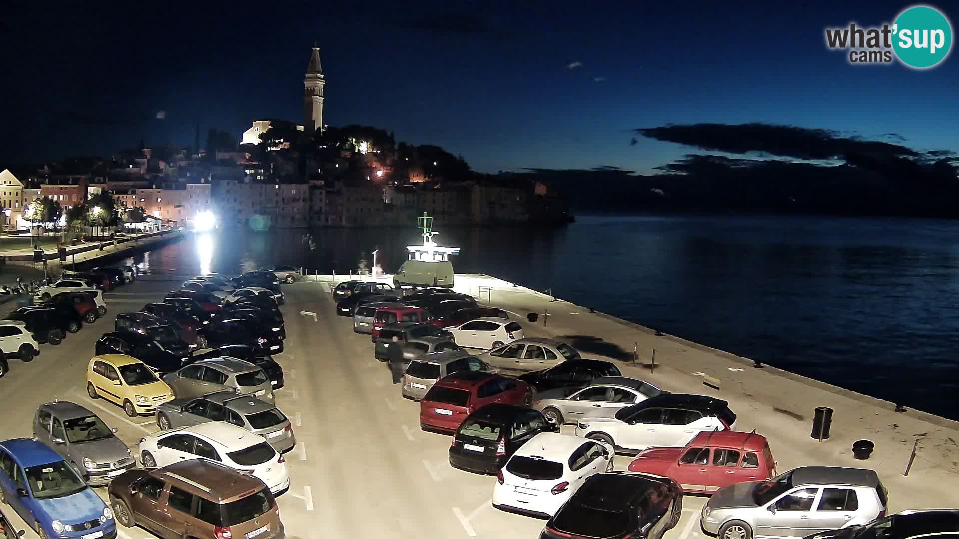 Webcam Rovinj – panorama de la ciudad