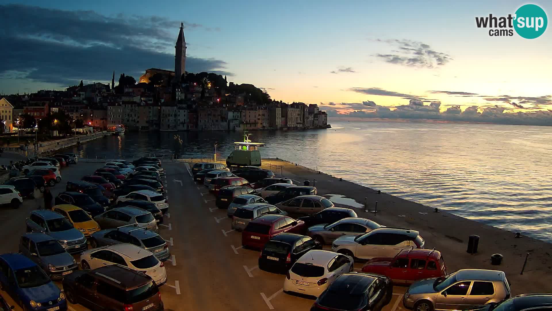 Web kamera Rovinj – panorama grada
