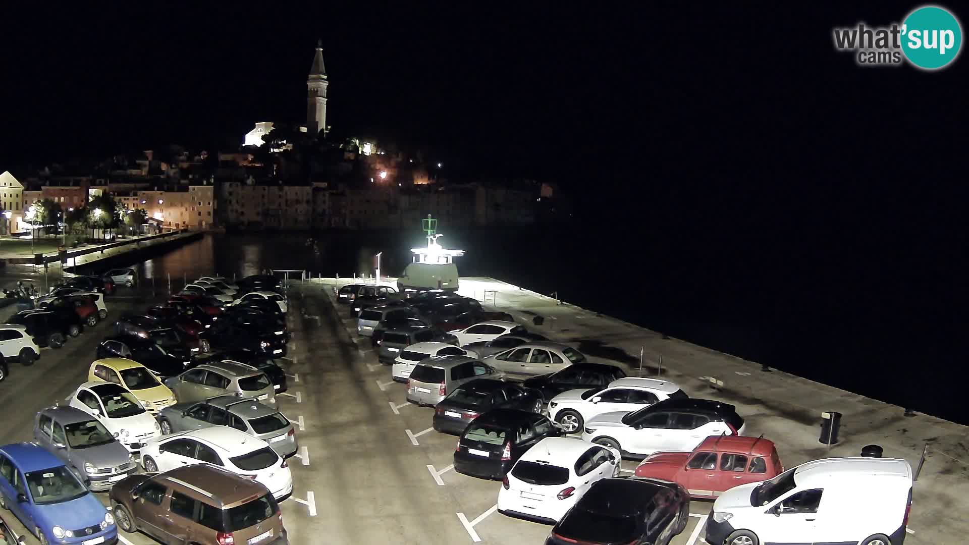 Web kamera Rovinj panorama grada