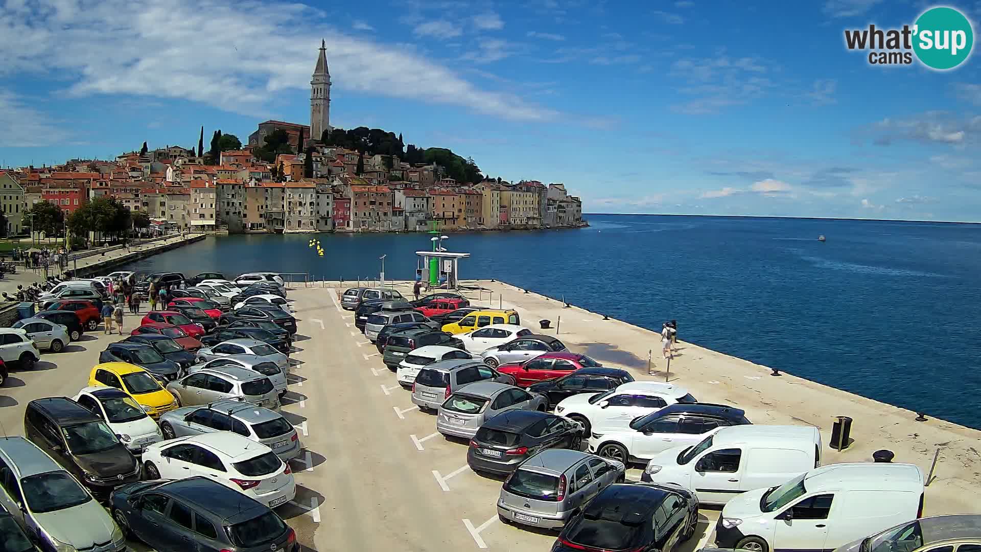 ROVINJ WEBCAM panorama of city – Istria – Croatia