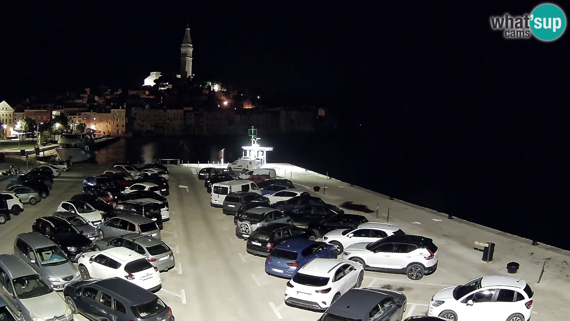 Webcam Rovinj panorama de la ciudad | Istria