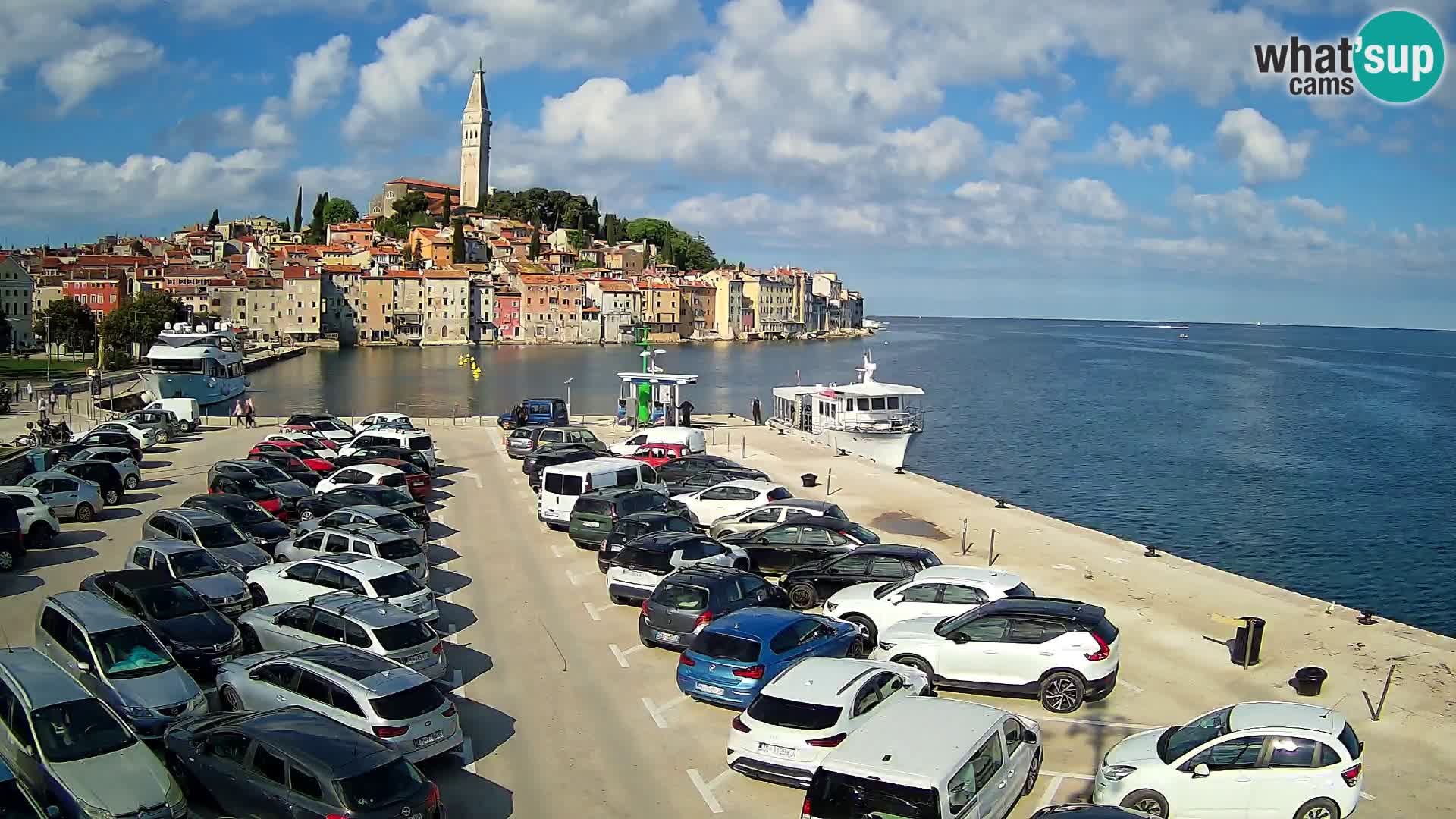 ROVINJ WEBCAM panorama of city – Istria – Croatia