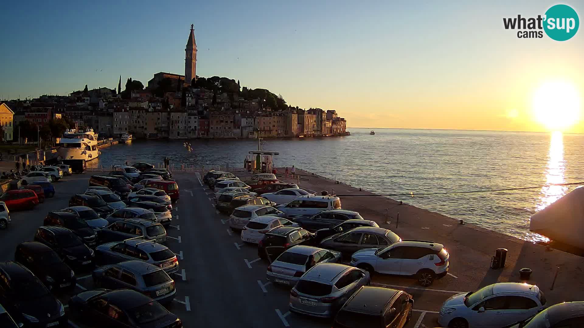 ROVINJ WEBCAM panorama of city – Istria – Croatia