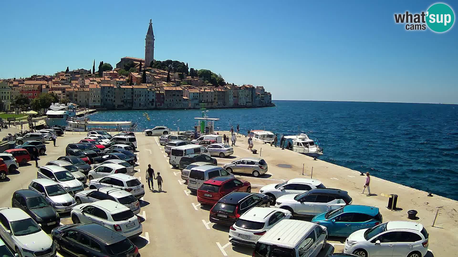 ROVINJ WEBCAM panorama of city – Istria – Croatia