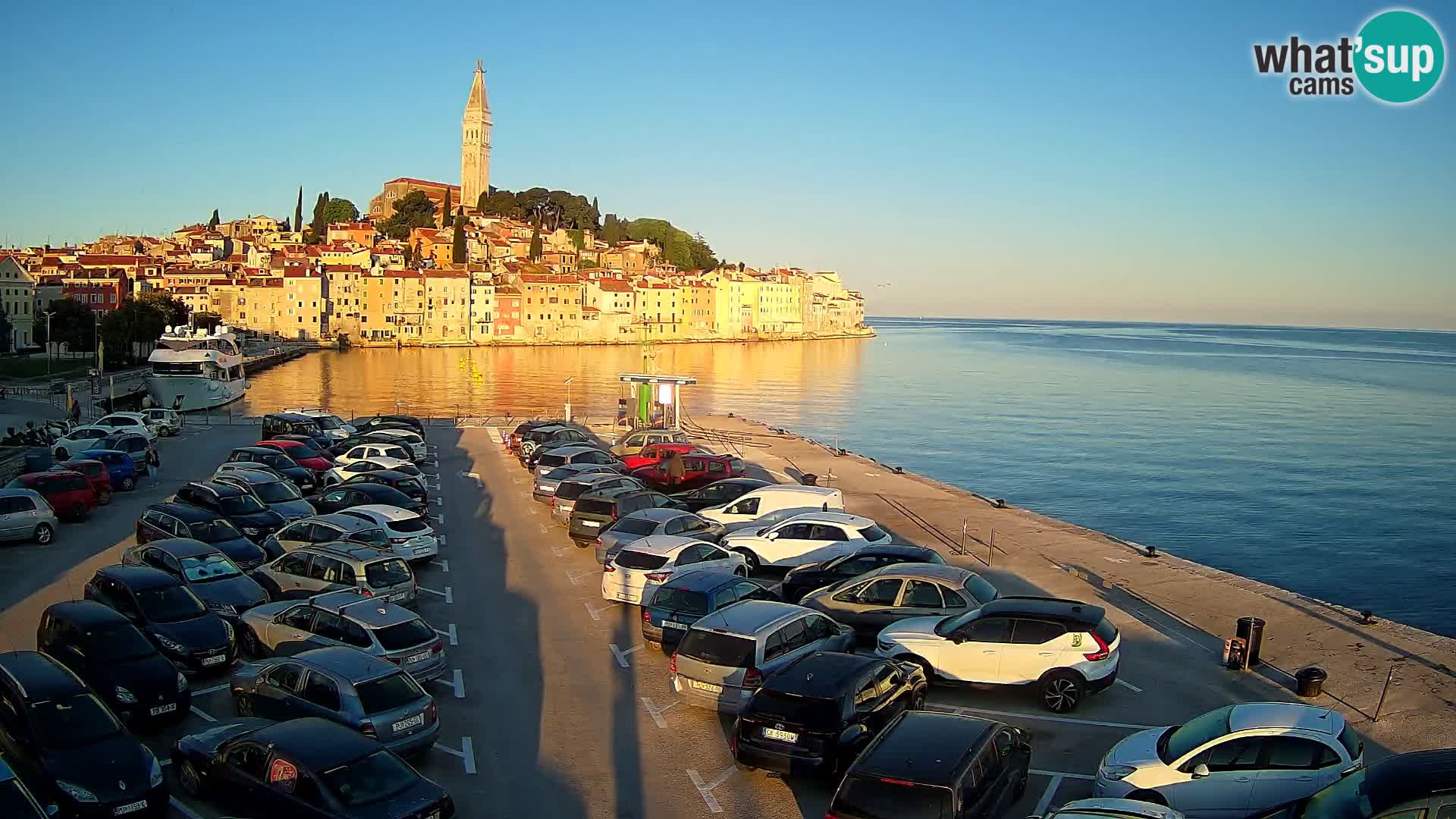 ROVINJ WEBCAM panorama of city – Istria – Croatia
