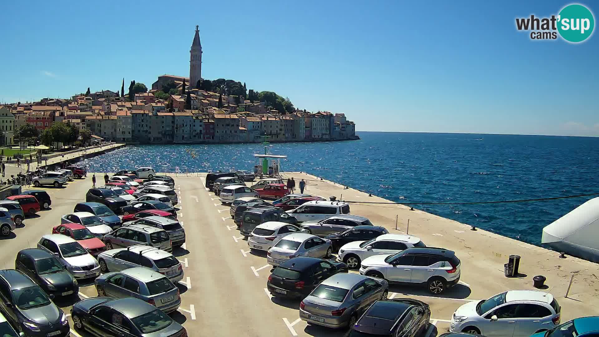 Webcam Rovinj – panorama of city – Istria – Croatia