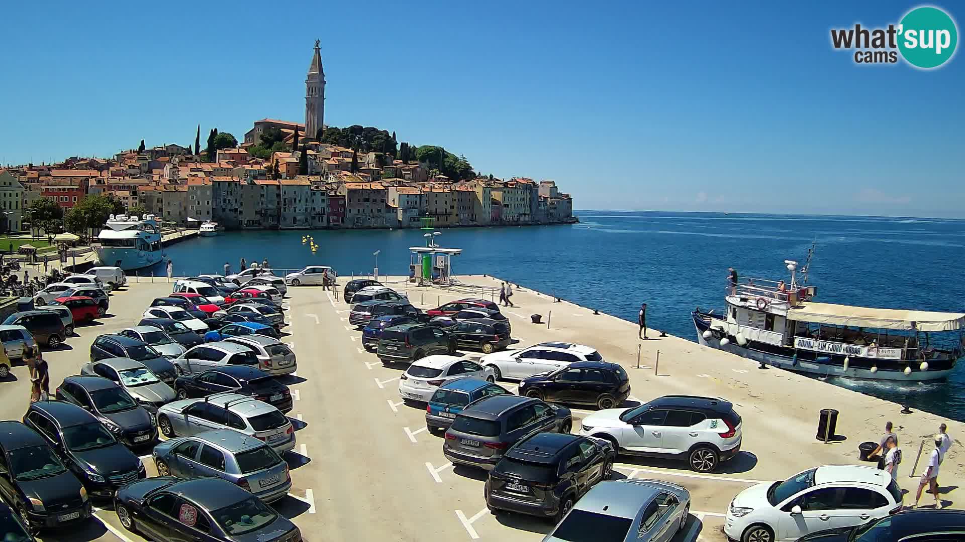 ROVINJ WEBCAM panorama of city – Istria – Croatia