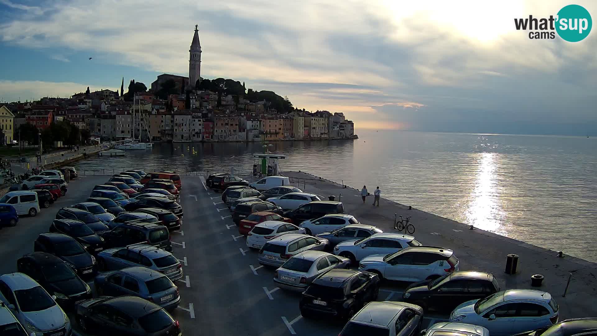 Spletna kamera Rovinj – panorama mesta