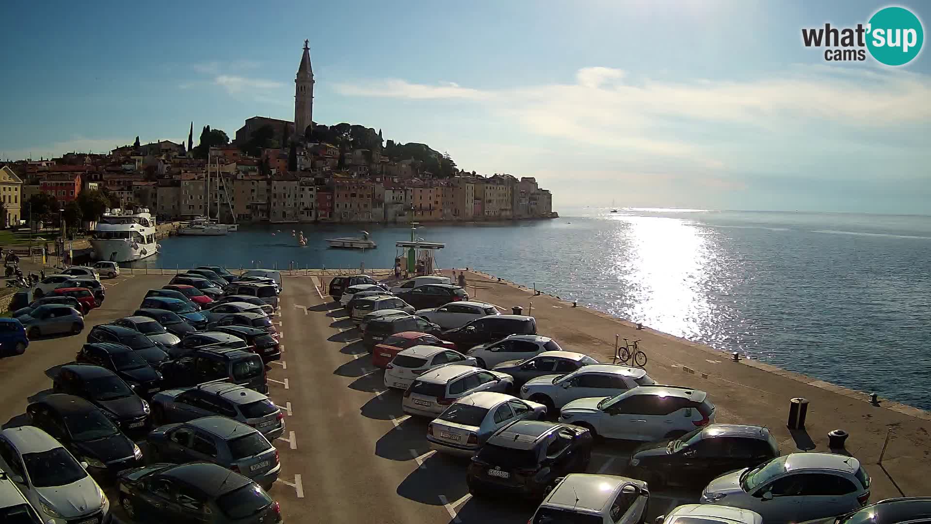Webcam Rovinj – panorama de la ciudad