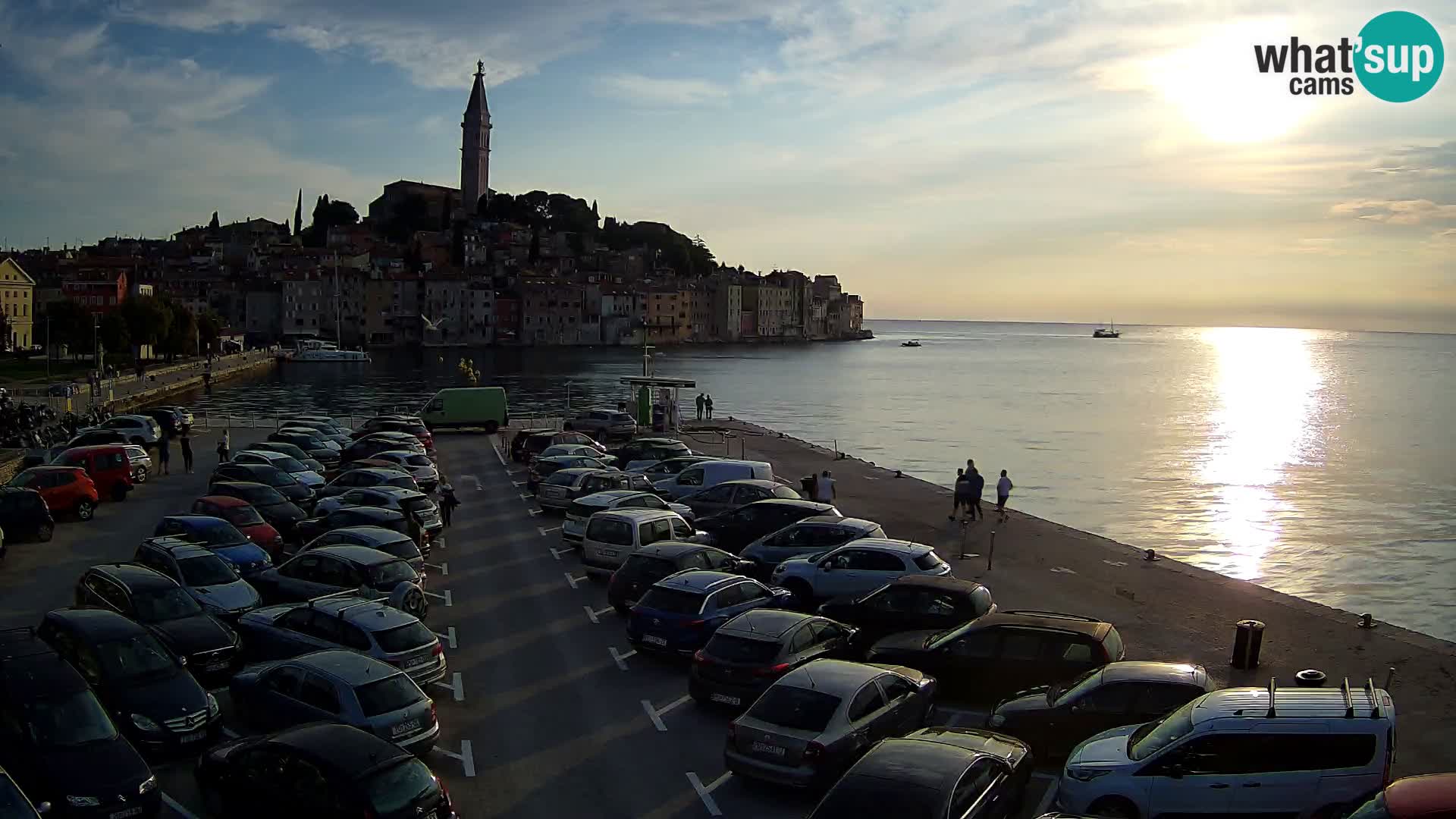 Webcam Rovinj – panorama de la ciudad