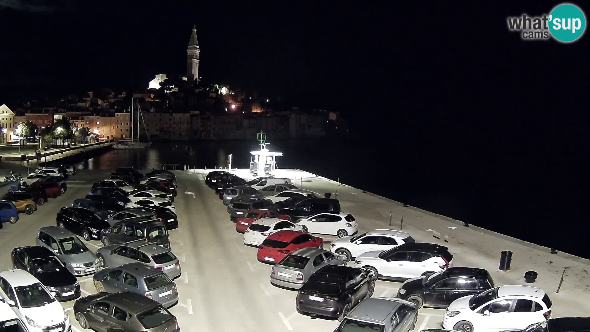 Webcam live Rovinj – panorama de la ville