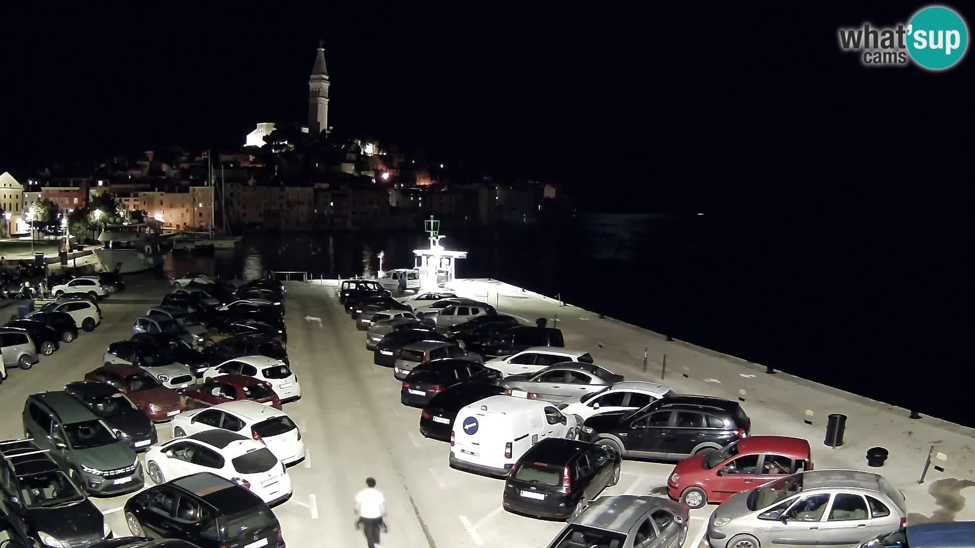 Web kamera Rovinj panorama grada
