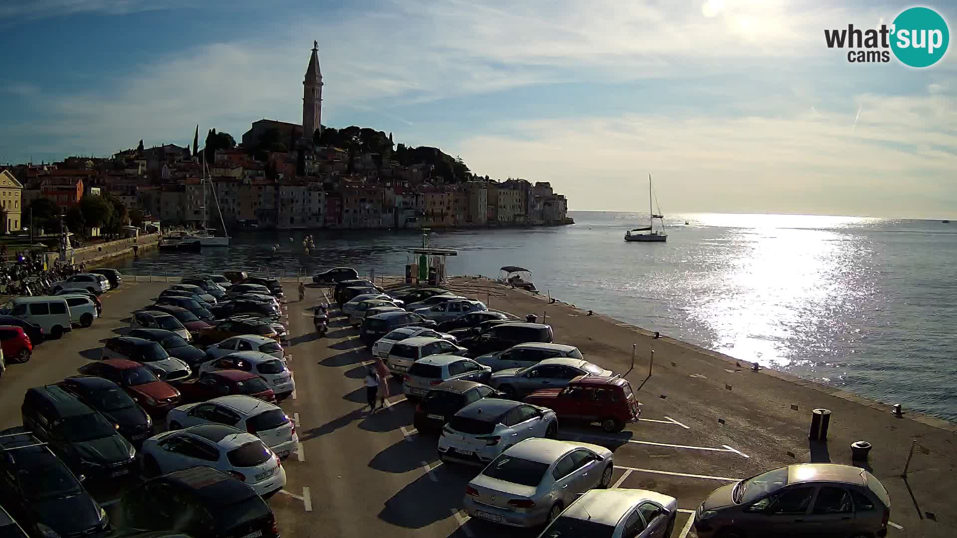 Webcam Rovinj panorama de la ciudad | Istria