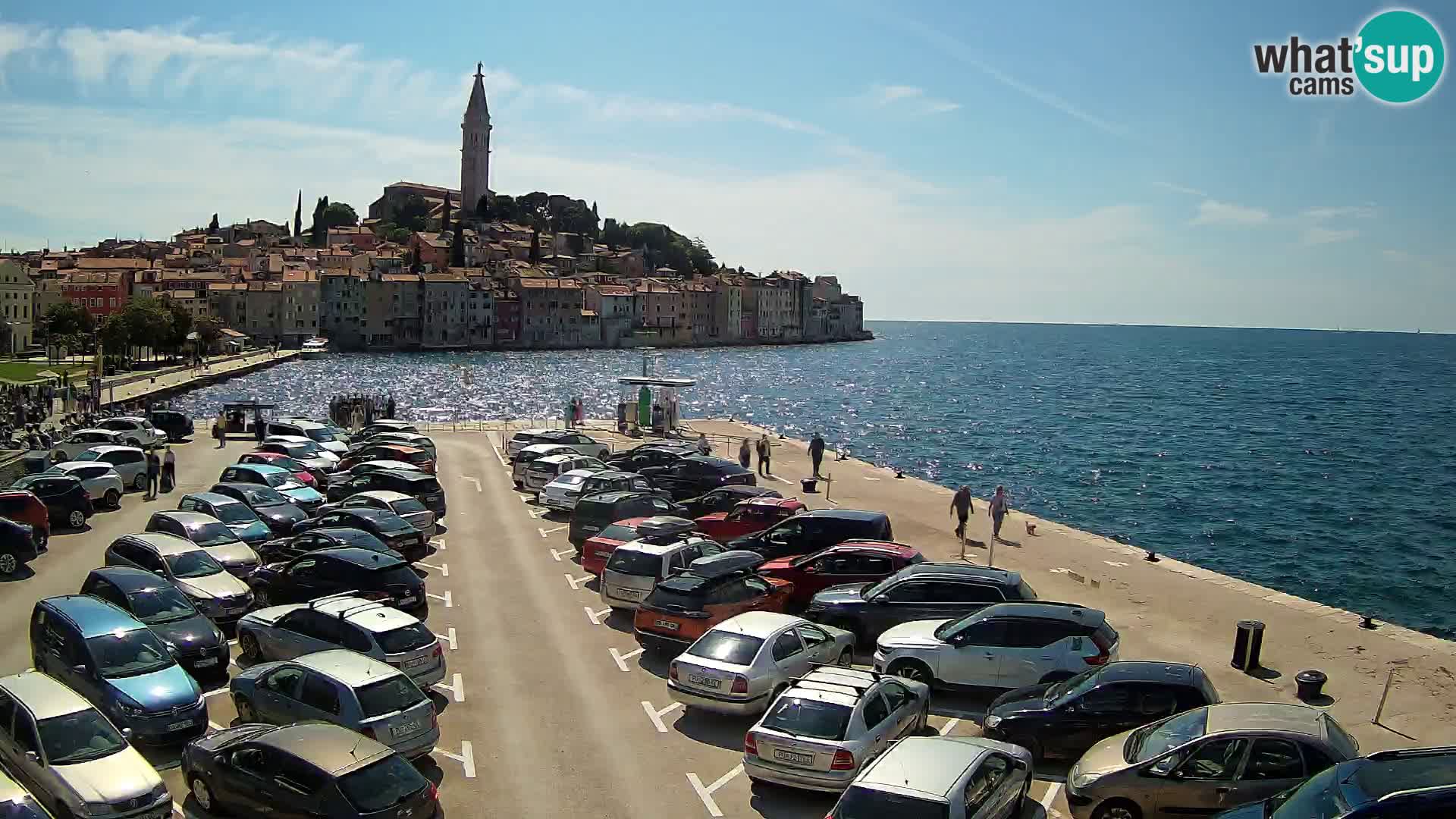 ROVINJ WEBCAM panorama of city – Istria – Croatia