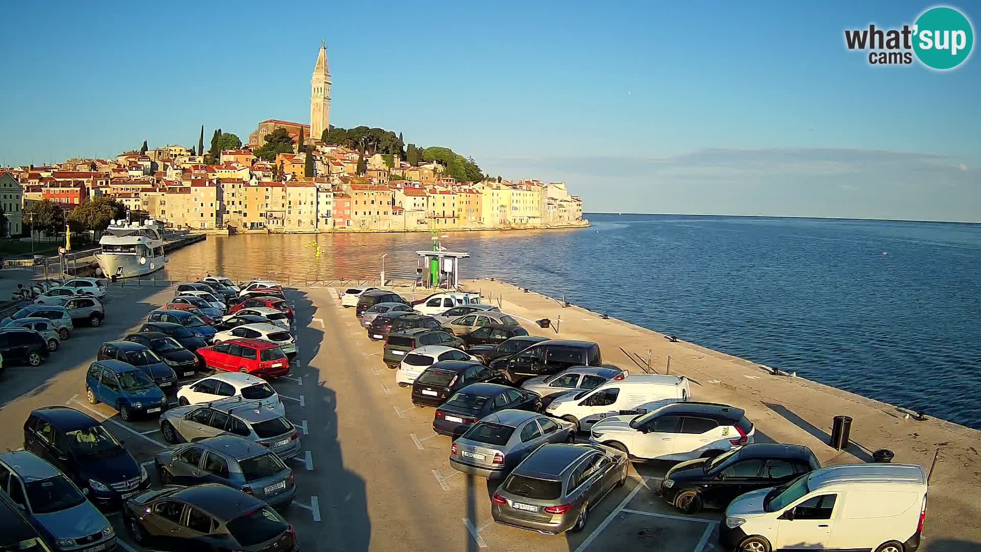 ROVINJ WEBCAM panorama of city – Istria – Croatia