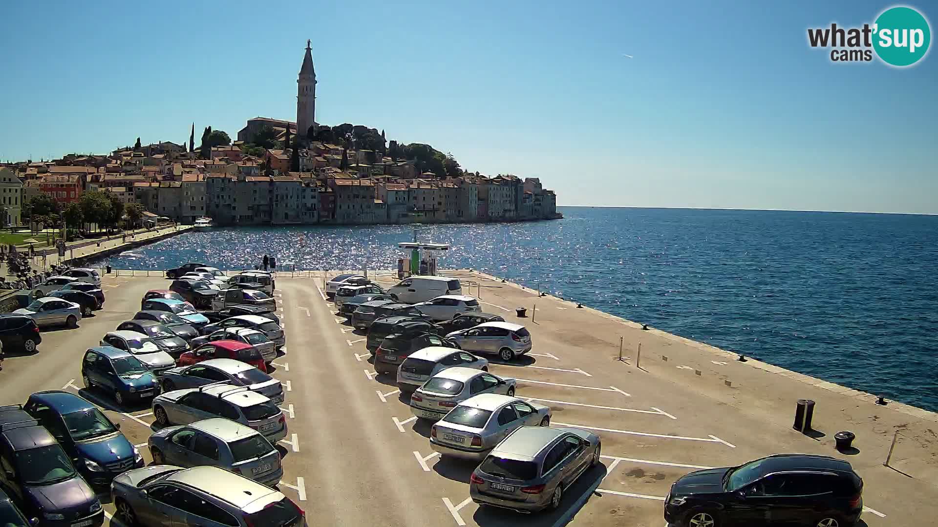 Webcam Rovinj panorama de la ciudad | Istria