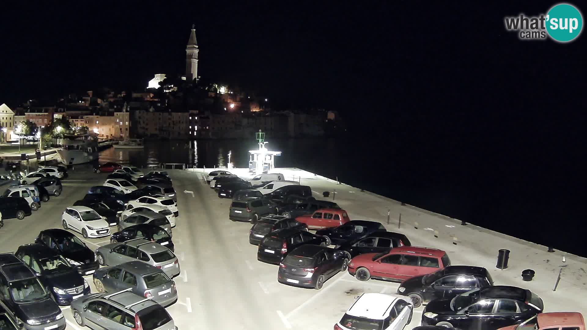 Web kamera Rovinj panorama grada