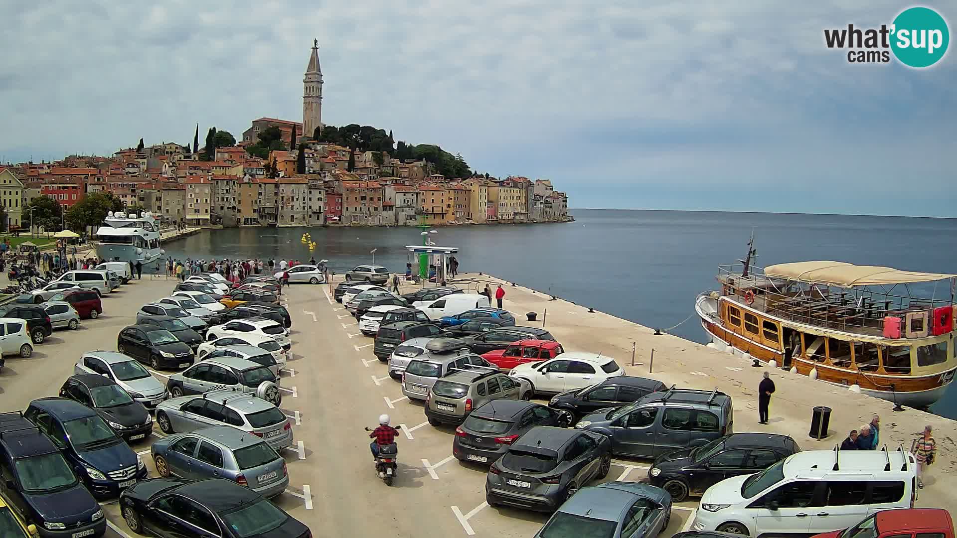 Webcam Rovinj – panorama of city – Istria – Croatia