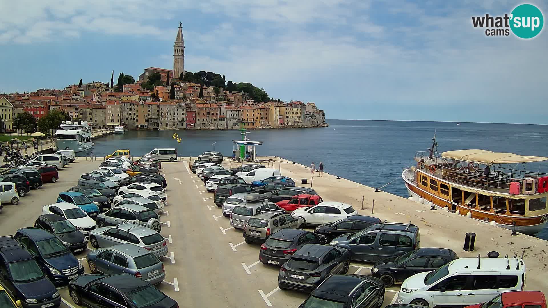 ROVINJ WEBCAM panorama of city – Istria – Croatia