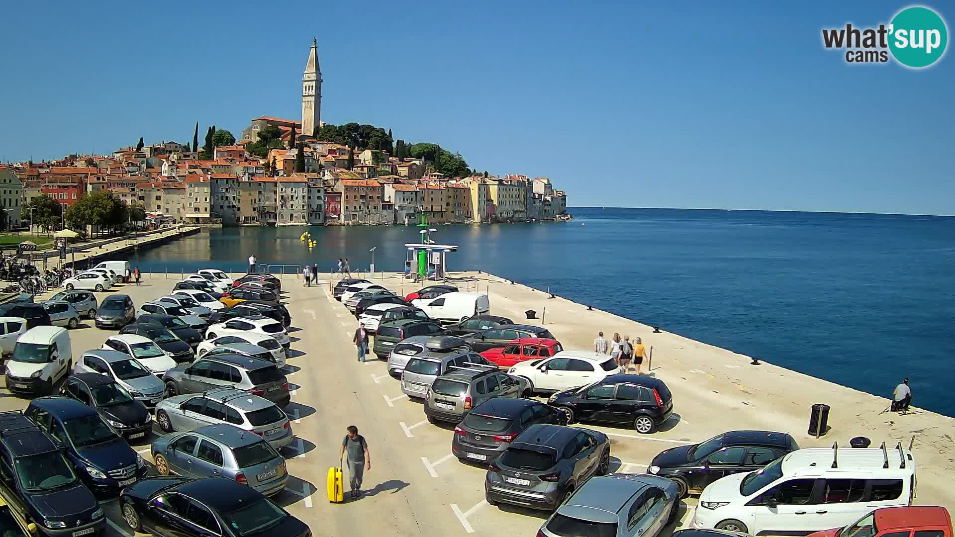 Webcam Rovinj – panorama of city – Istria – Croatia
