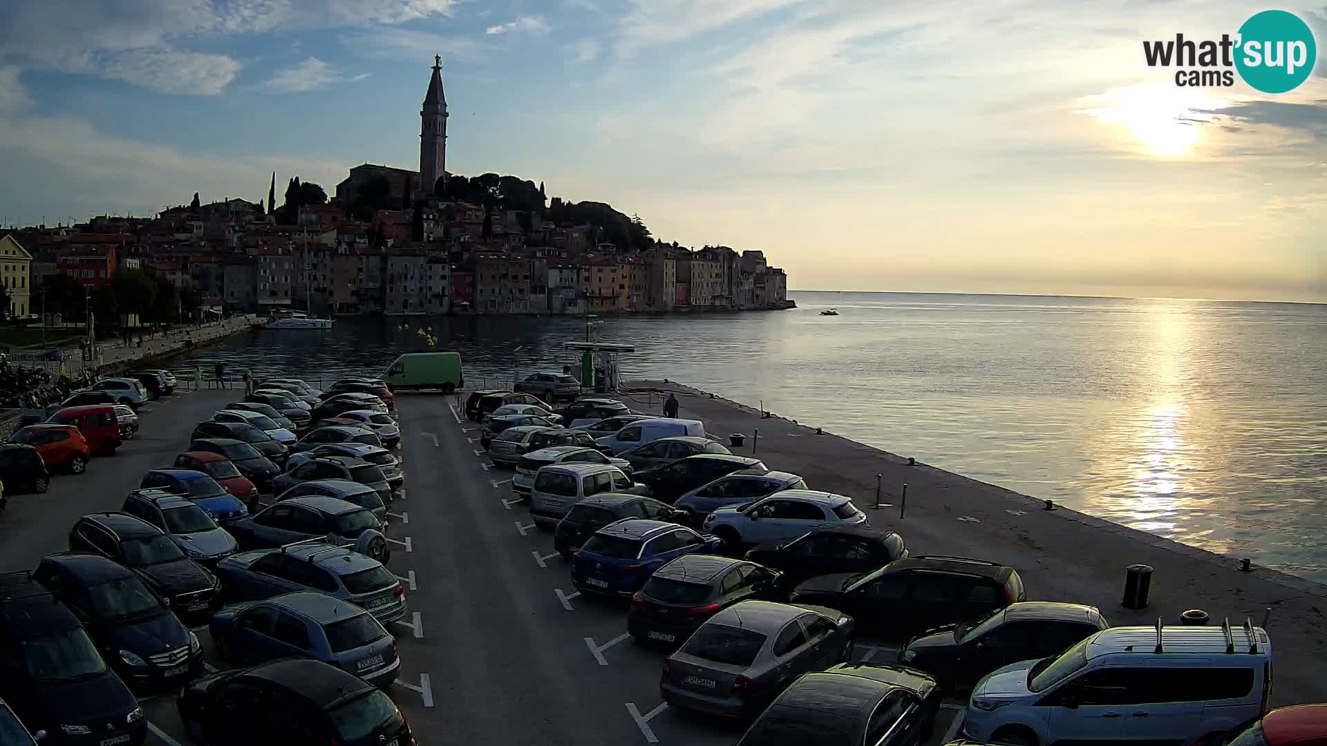 Webcam Rovinj – panorama of city – Istria – Croatia