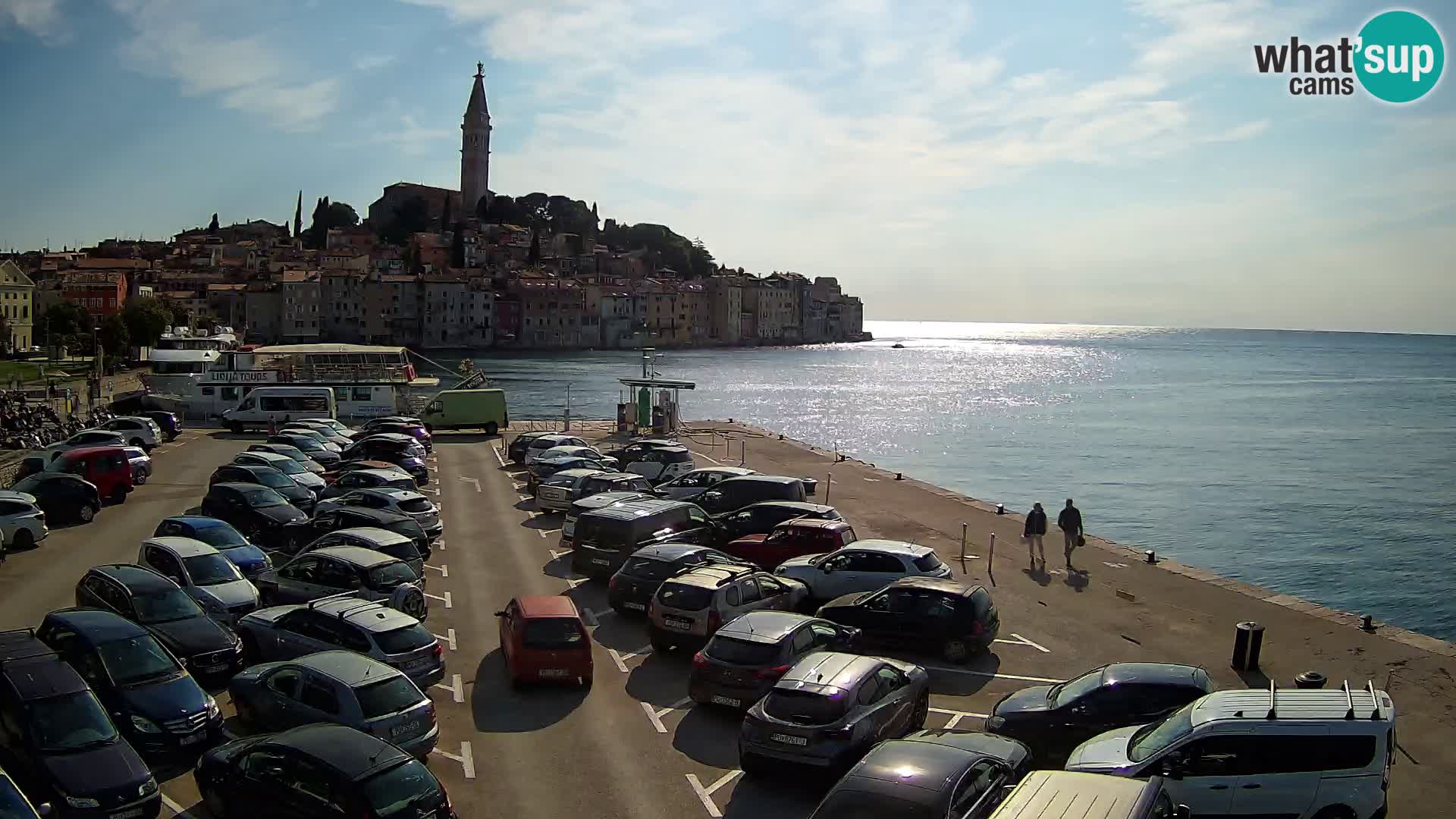 Webcam Rovinj panorama de la ciudad | Istria