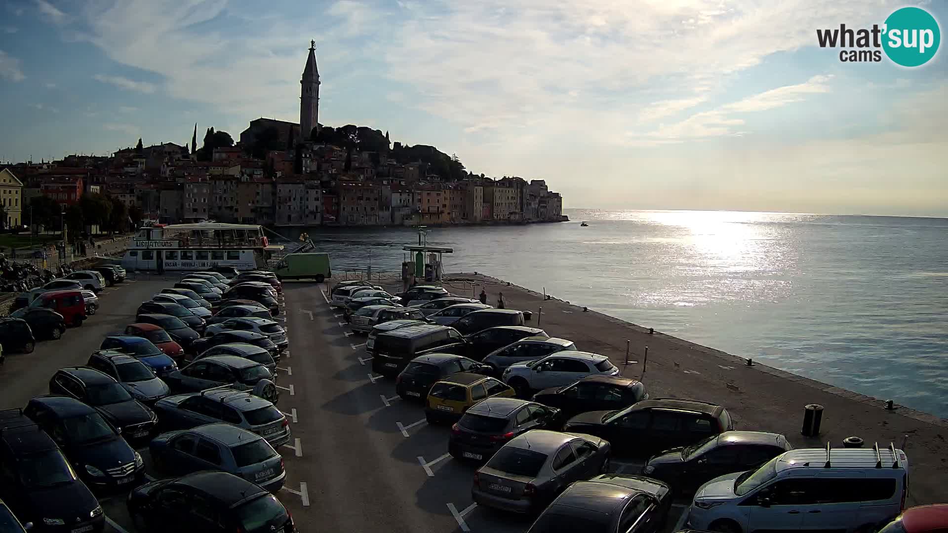 Webcam Rovinj – panorama of city – Istria – Croatia