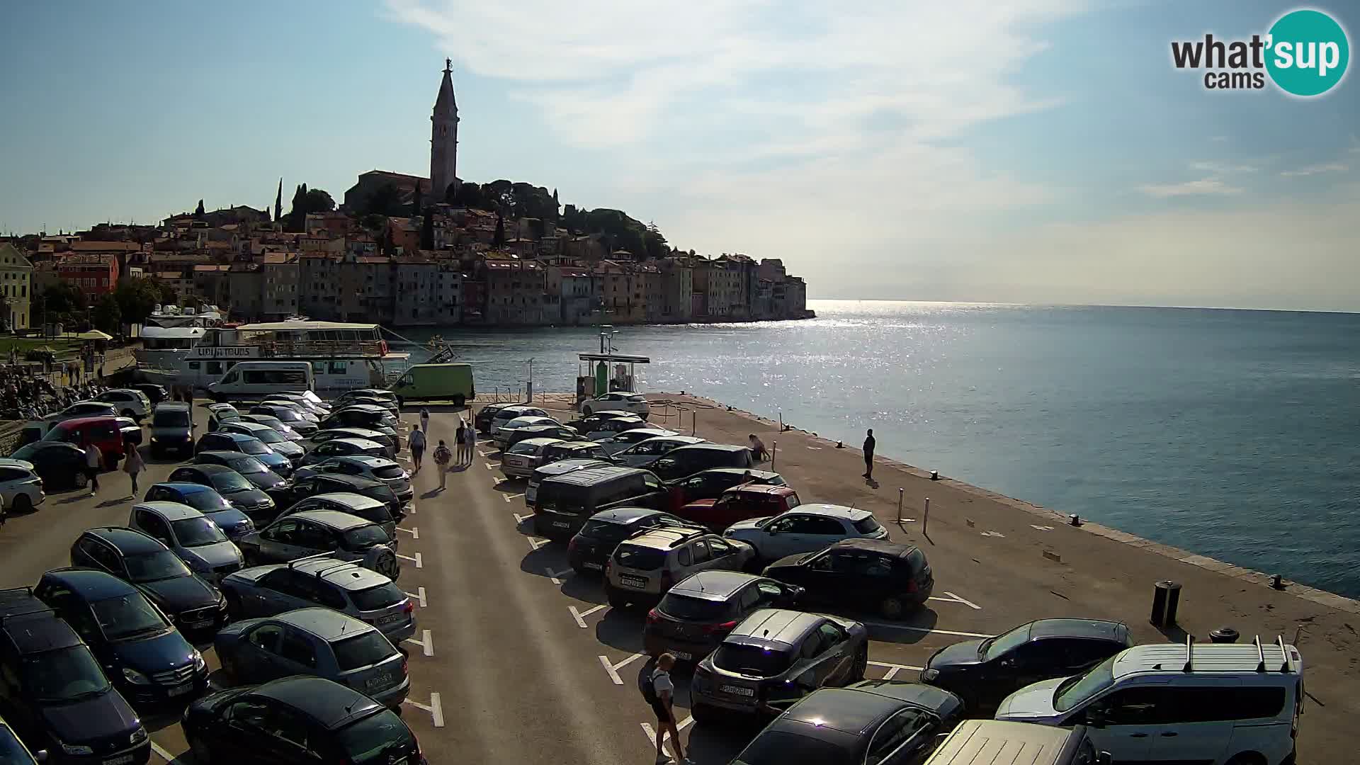 Webcam Rovinj panorama de la ciudad | Istria