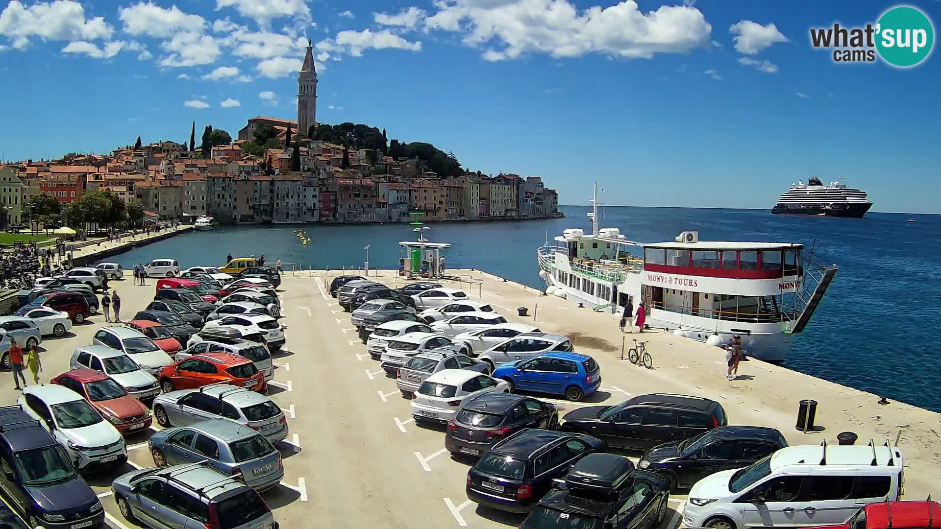 Webcam Rovinj – panorama of city – Istria – Croatia