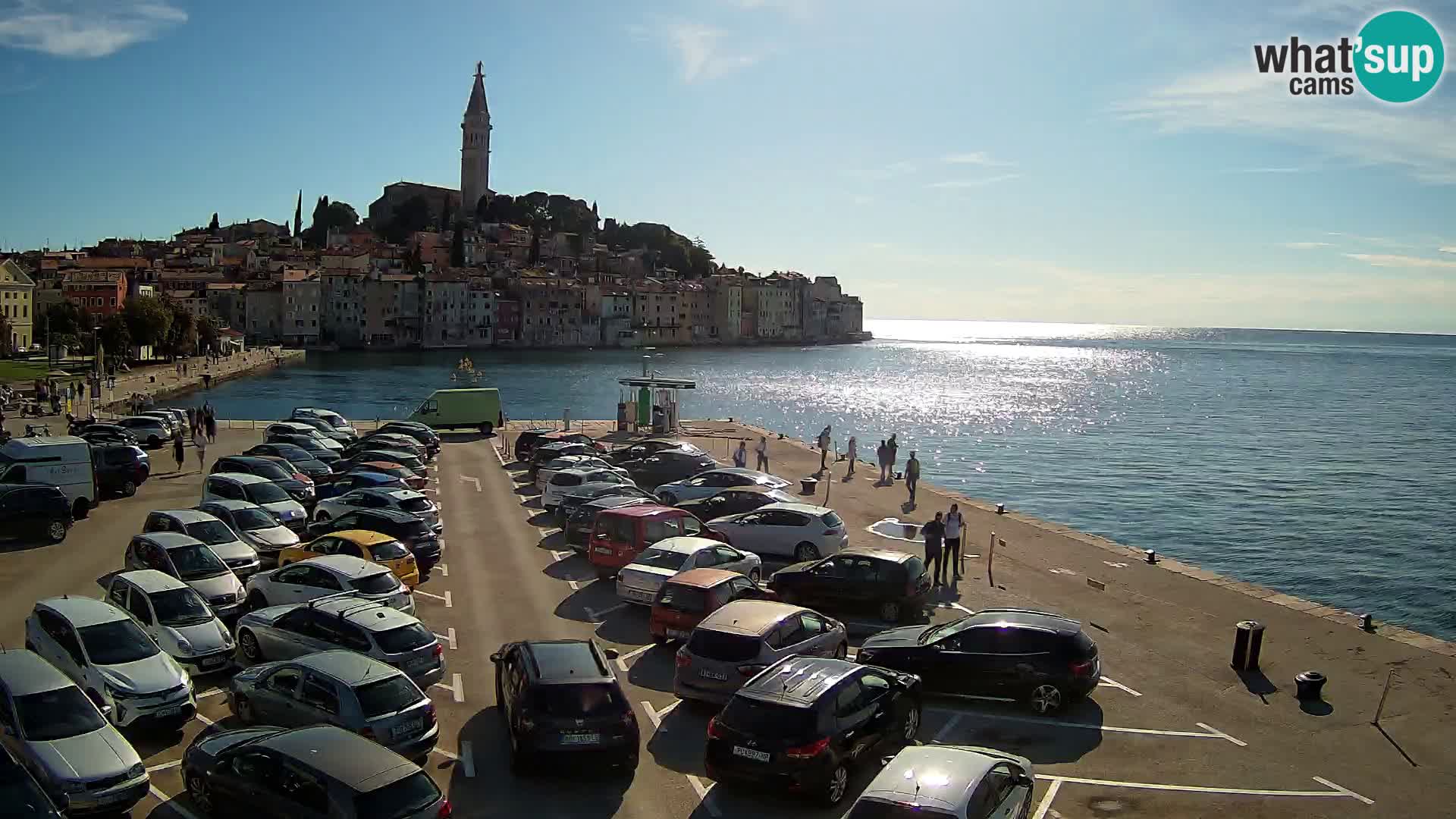 Webcam Rovinj – panorama of city – Istria – Croatia