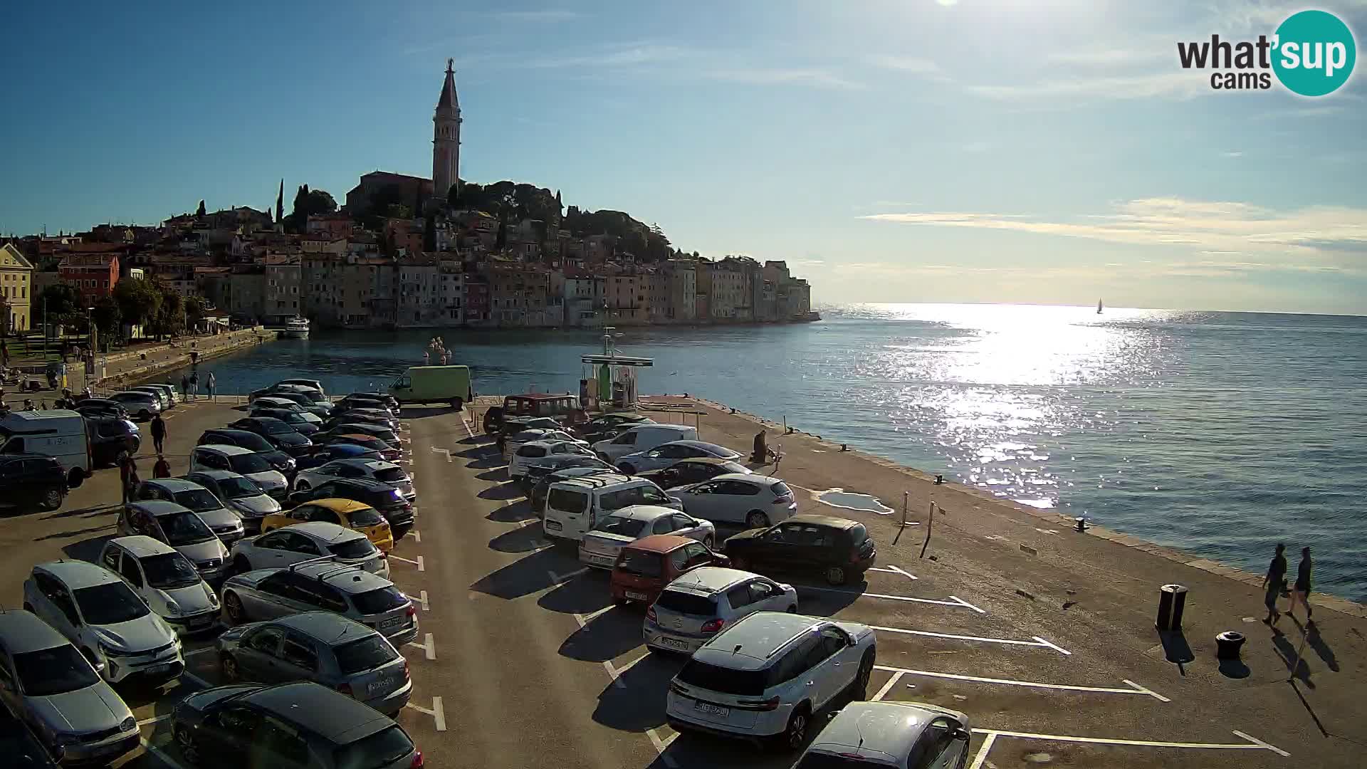 Webcam live Rovinj – panorama de la ville
