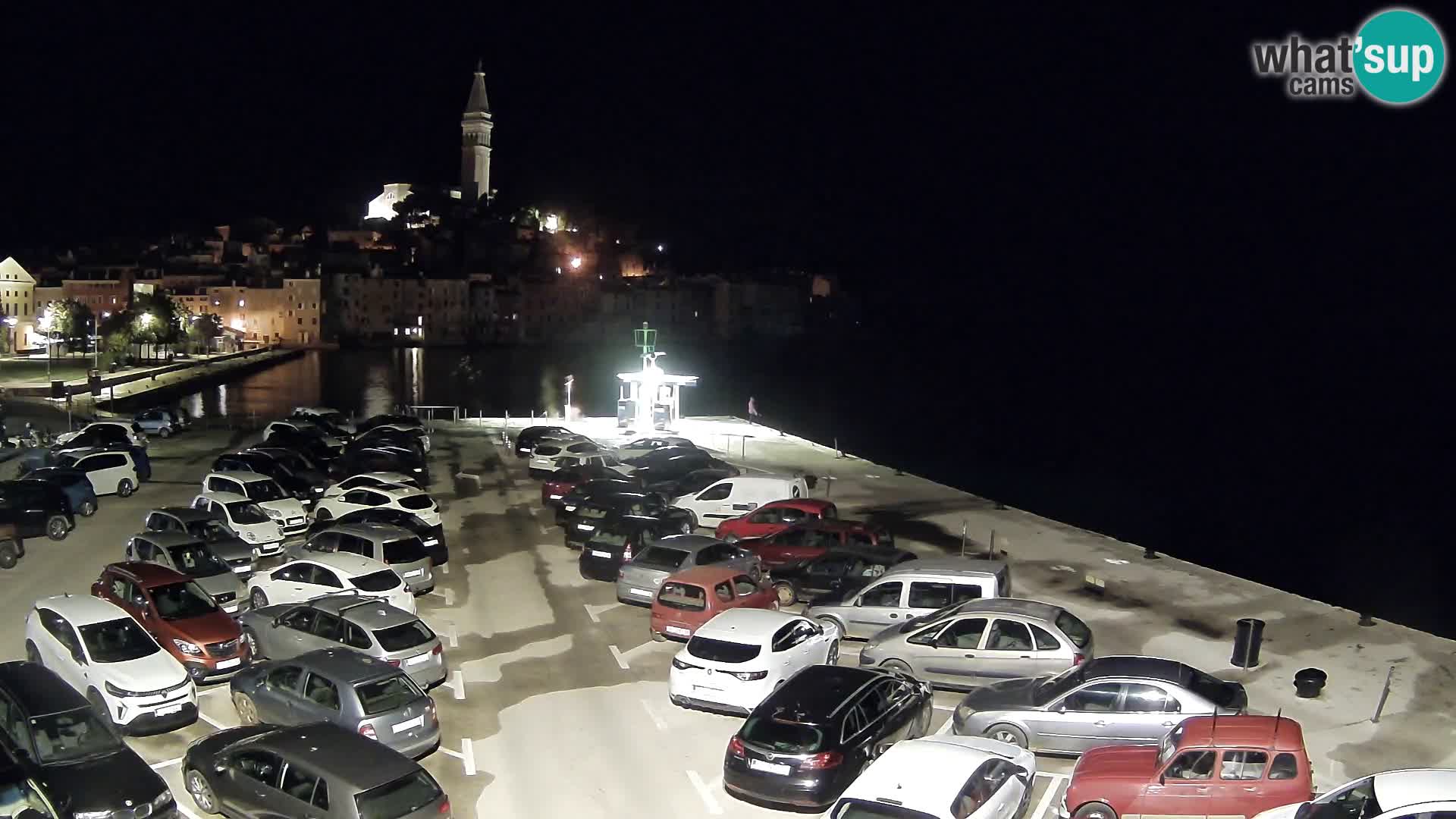 Webcam Rovigno / Rovinj – panorama della città