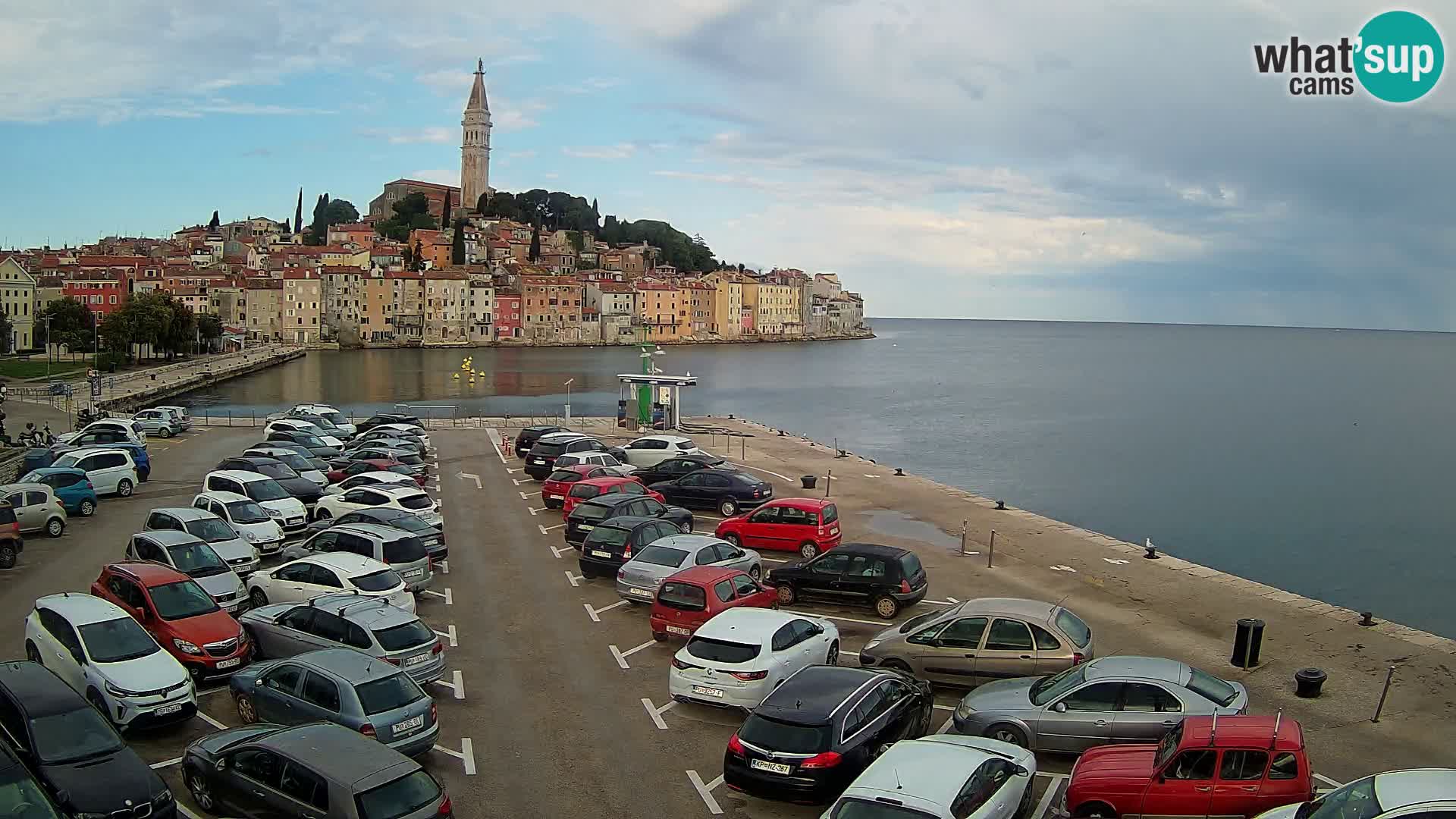 Spletna kamera Rovinj – panorama mesta