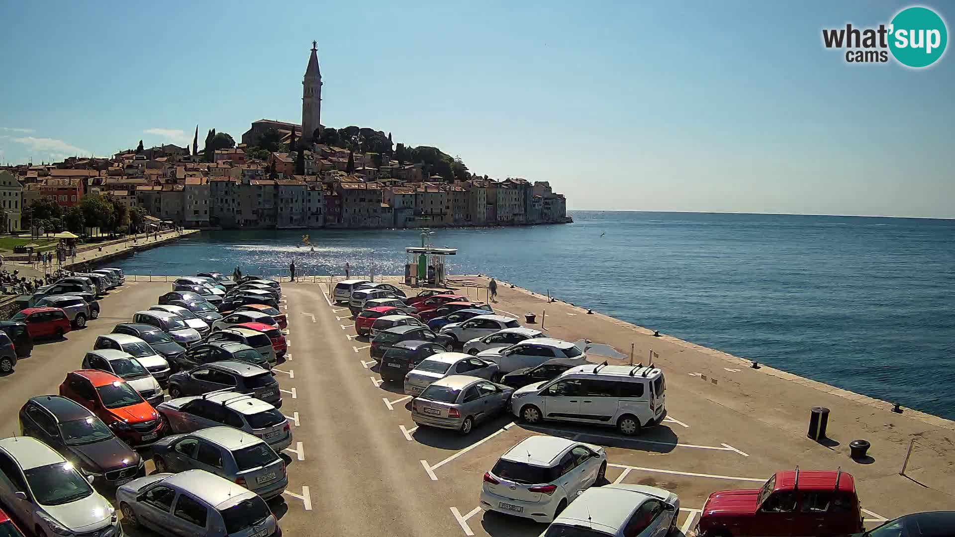 Webcam Rovinj – panorama of city – Istria – Croatia