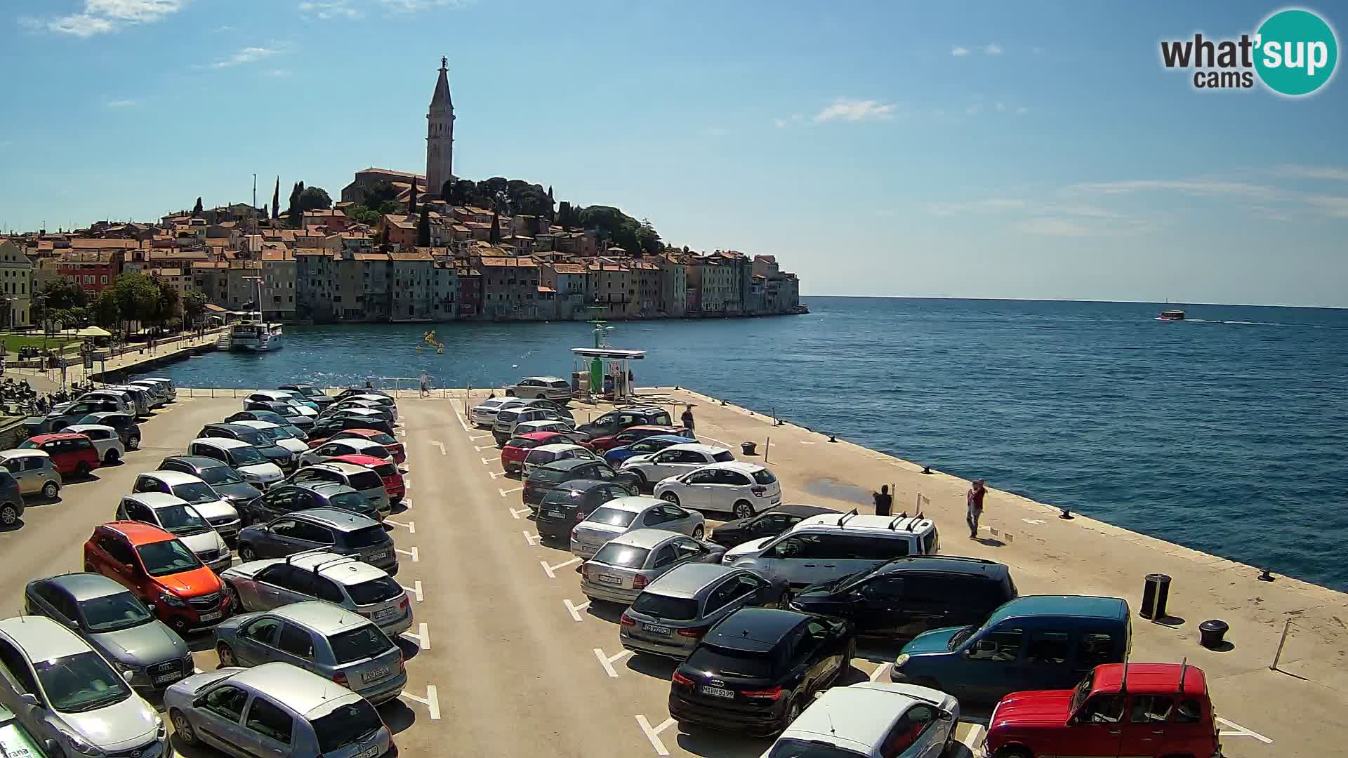 Web kamera Rovinj – panorama grada