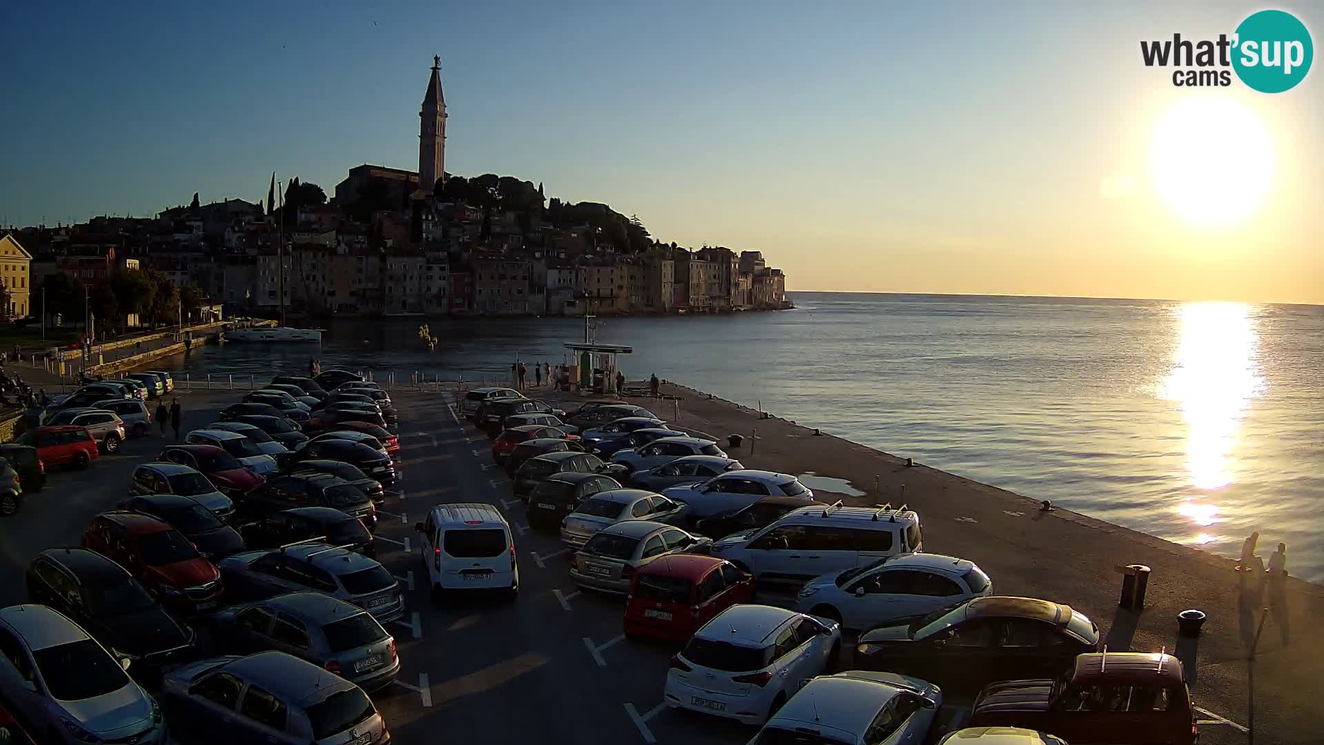Web kamera Rovinj – panorama grada