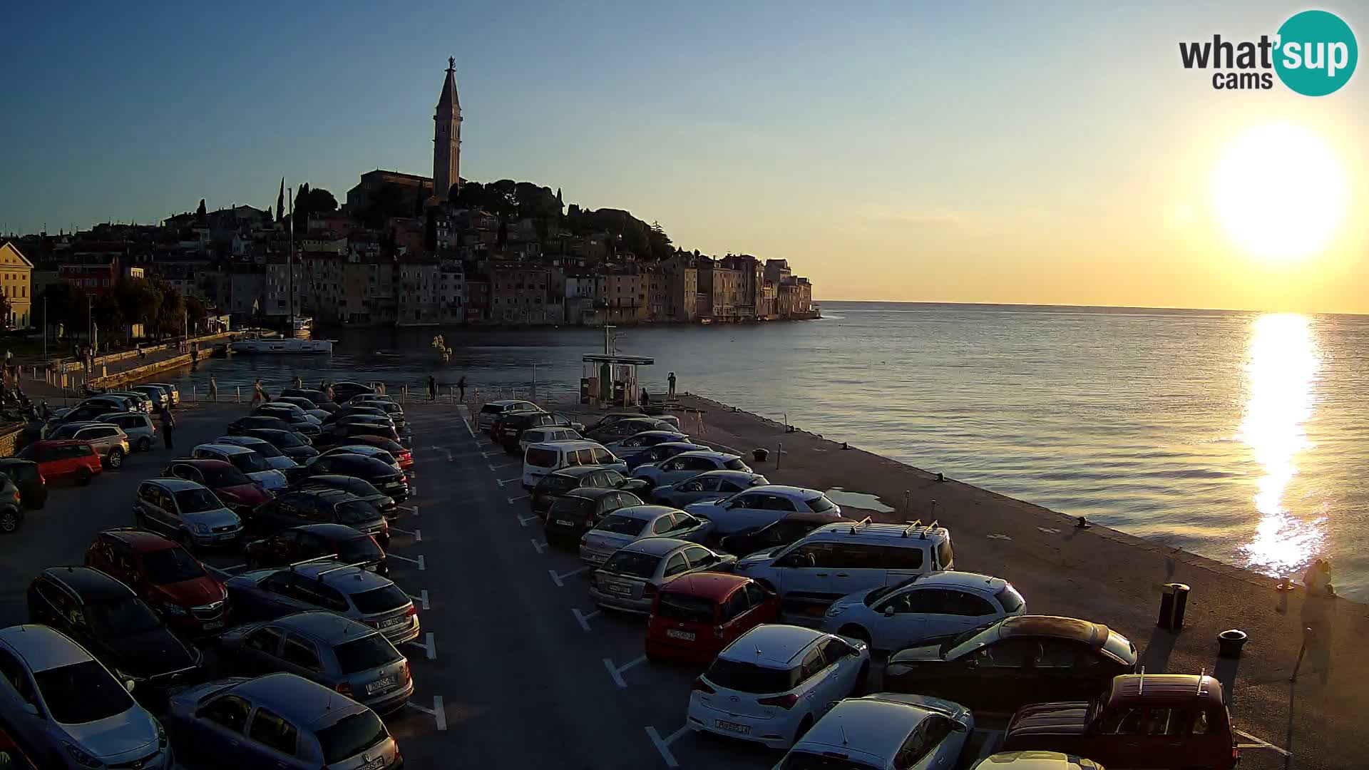 Web kamera Rovinj – panorama grada