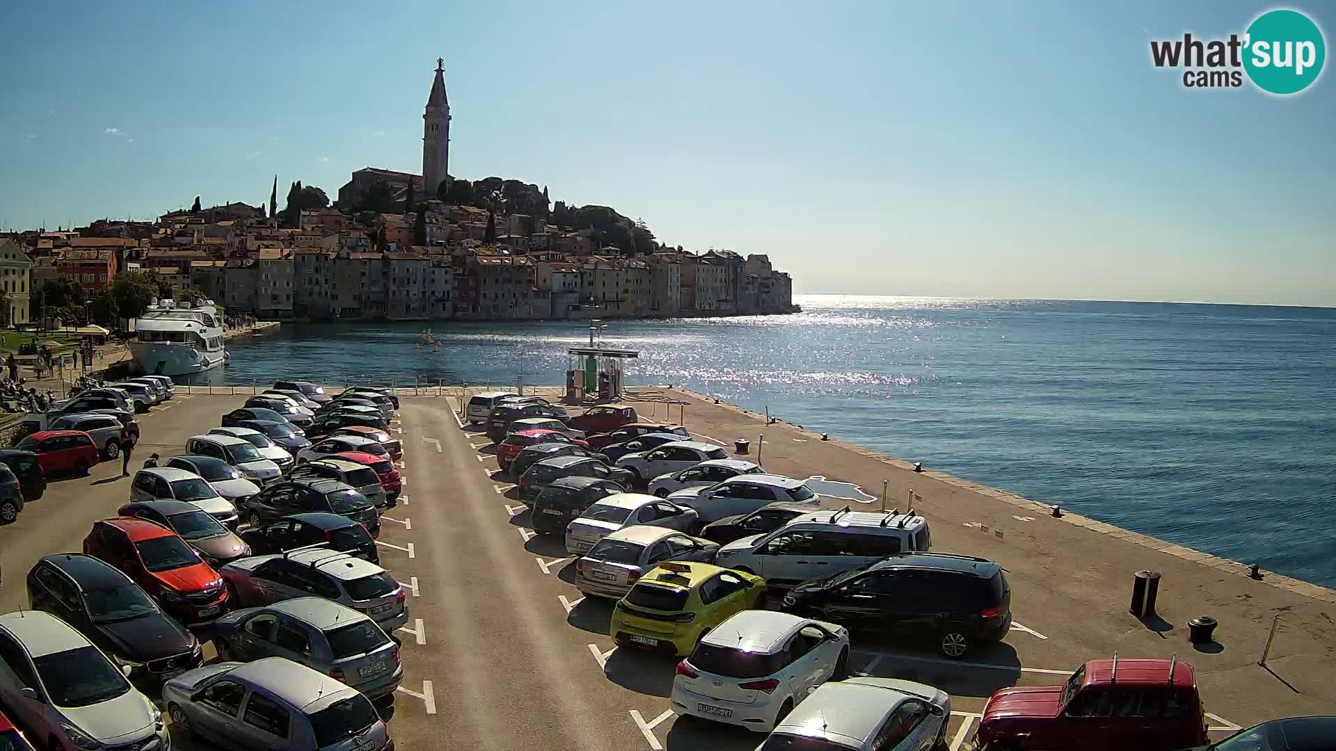 Web kamera Rovinj – panorama grada