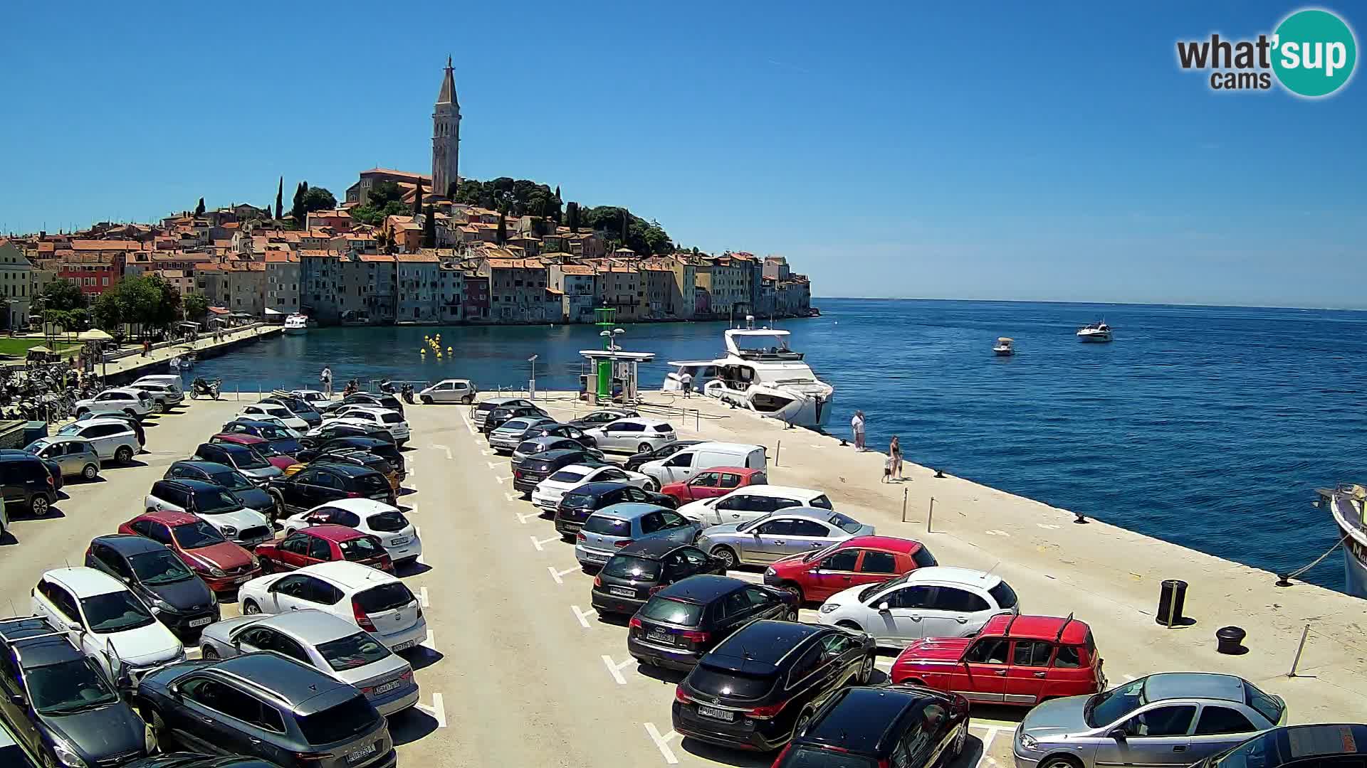 ROVINJ WEBCAM panorama of city – Istria – Croatia