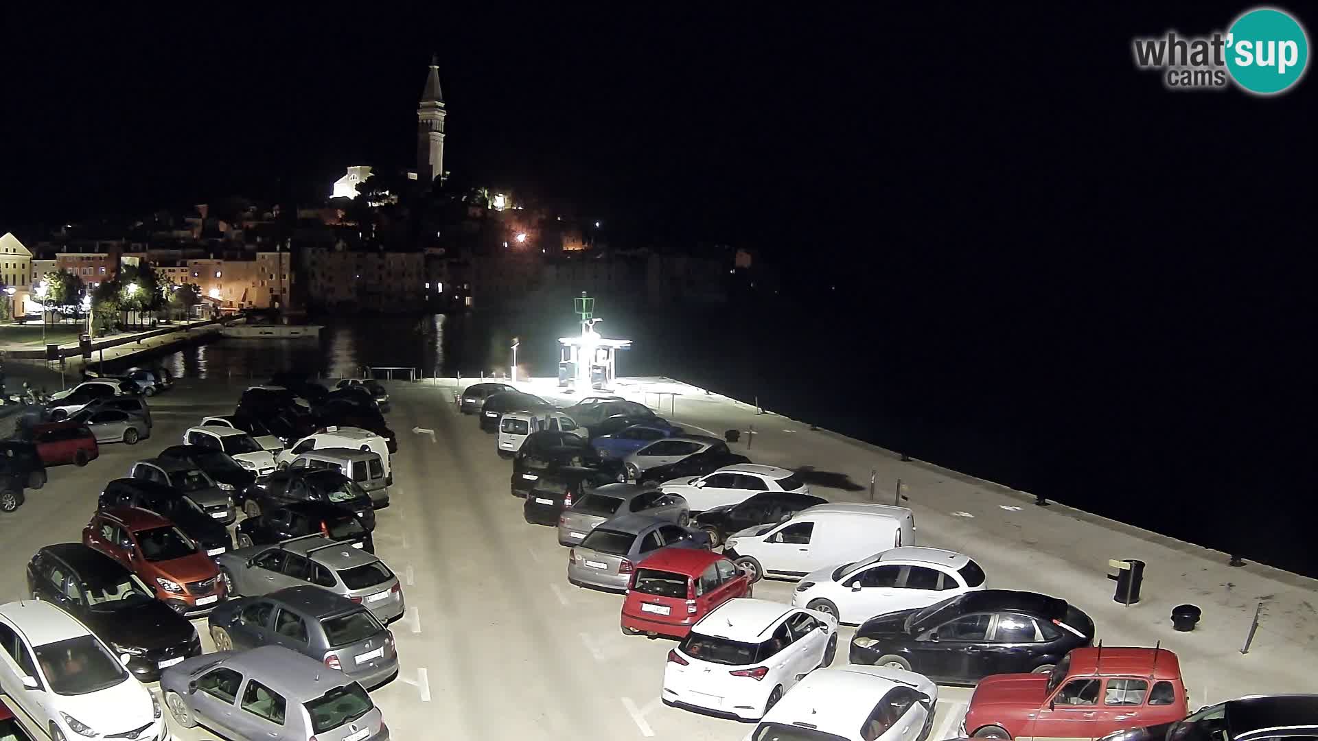 Webcam Rovigno / Rovinj – panorama della città