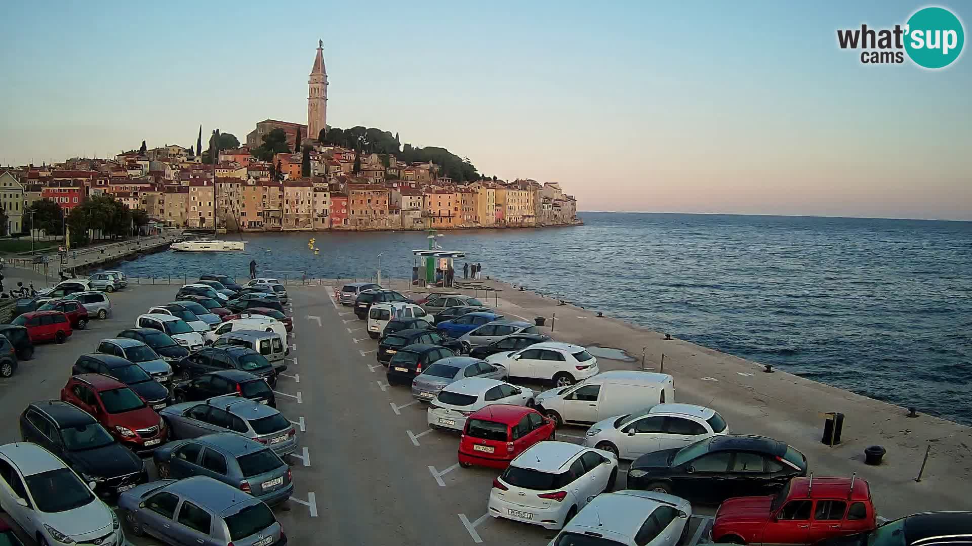 Spletna kamera Rovinj – panorama mesta
