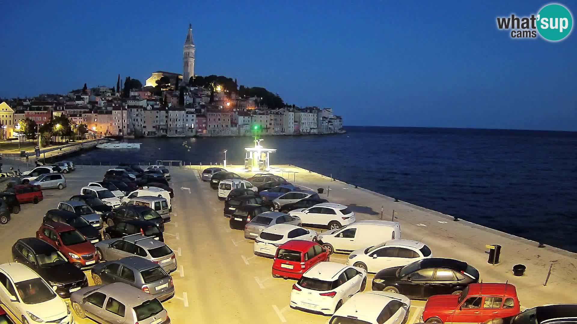 Webcam Rovinj – panorama de la ciudad