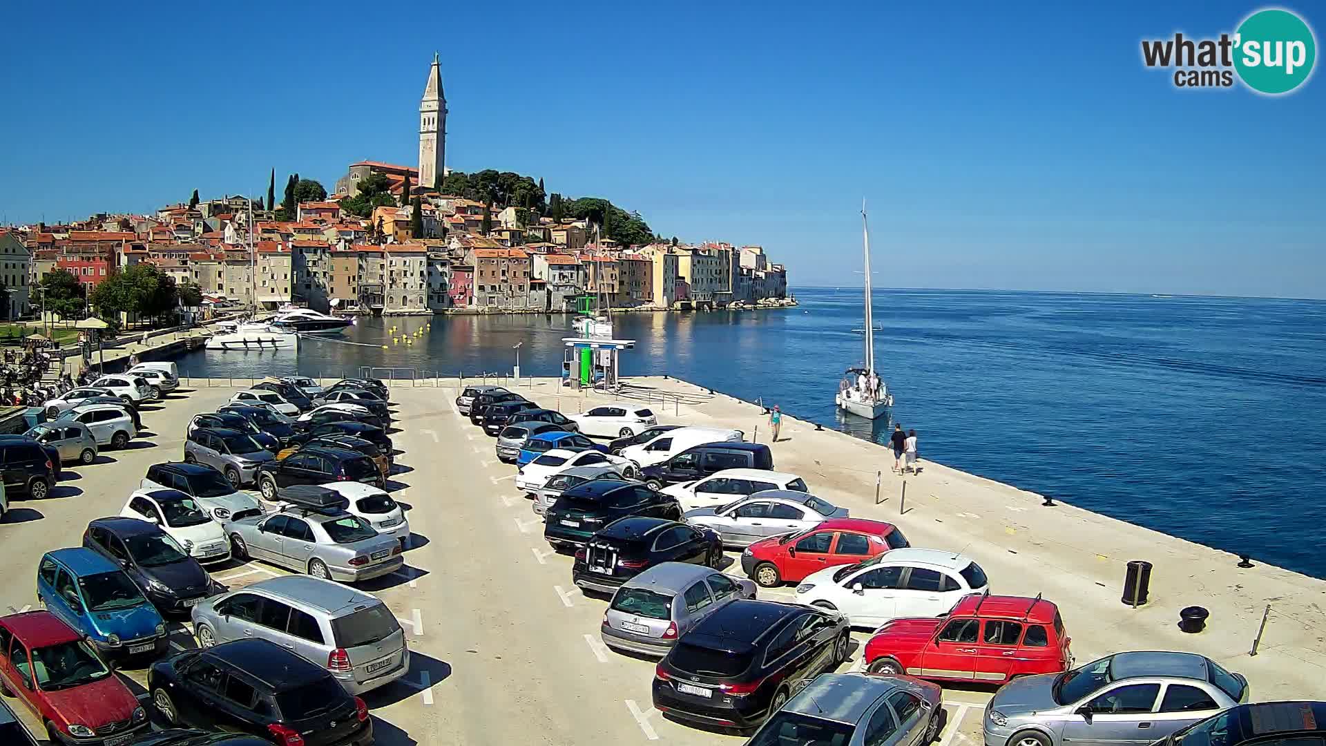 ROVINJ WEBCAM panorama of city – Istria – Croatia