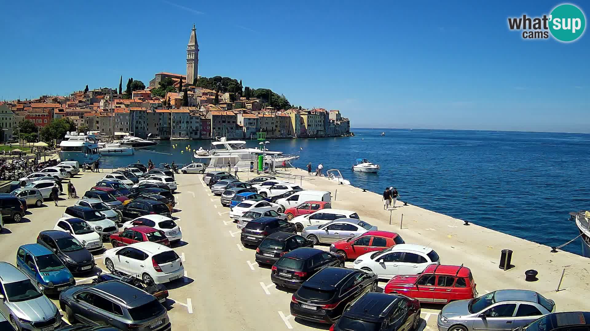 ROVINJ WEBCAM panorama of city – Istria – Croatia