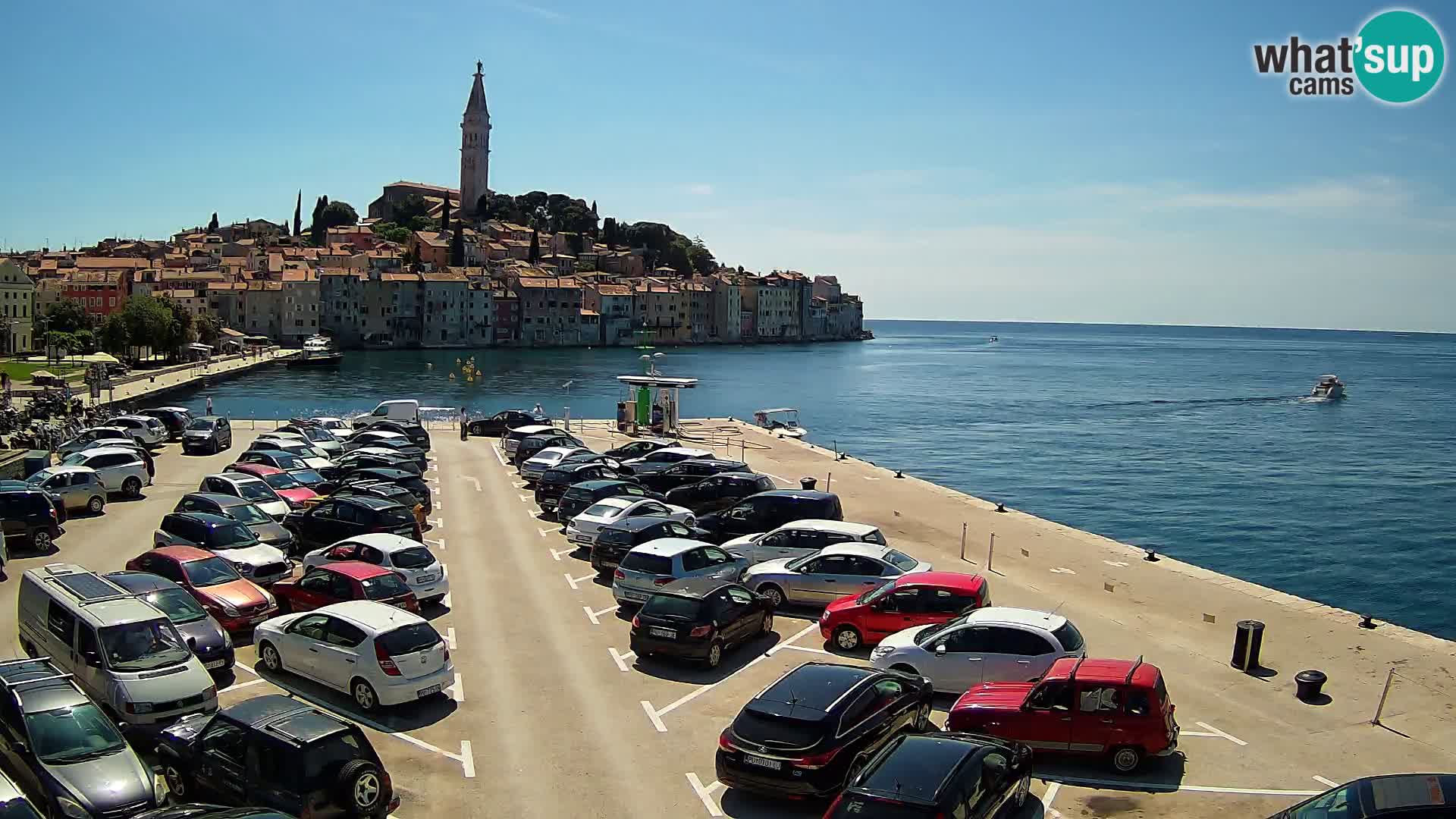 ROVINJ WEBCAM panorama of city – Istria – Croatia