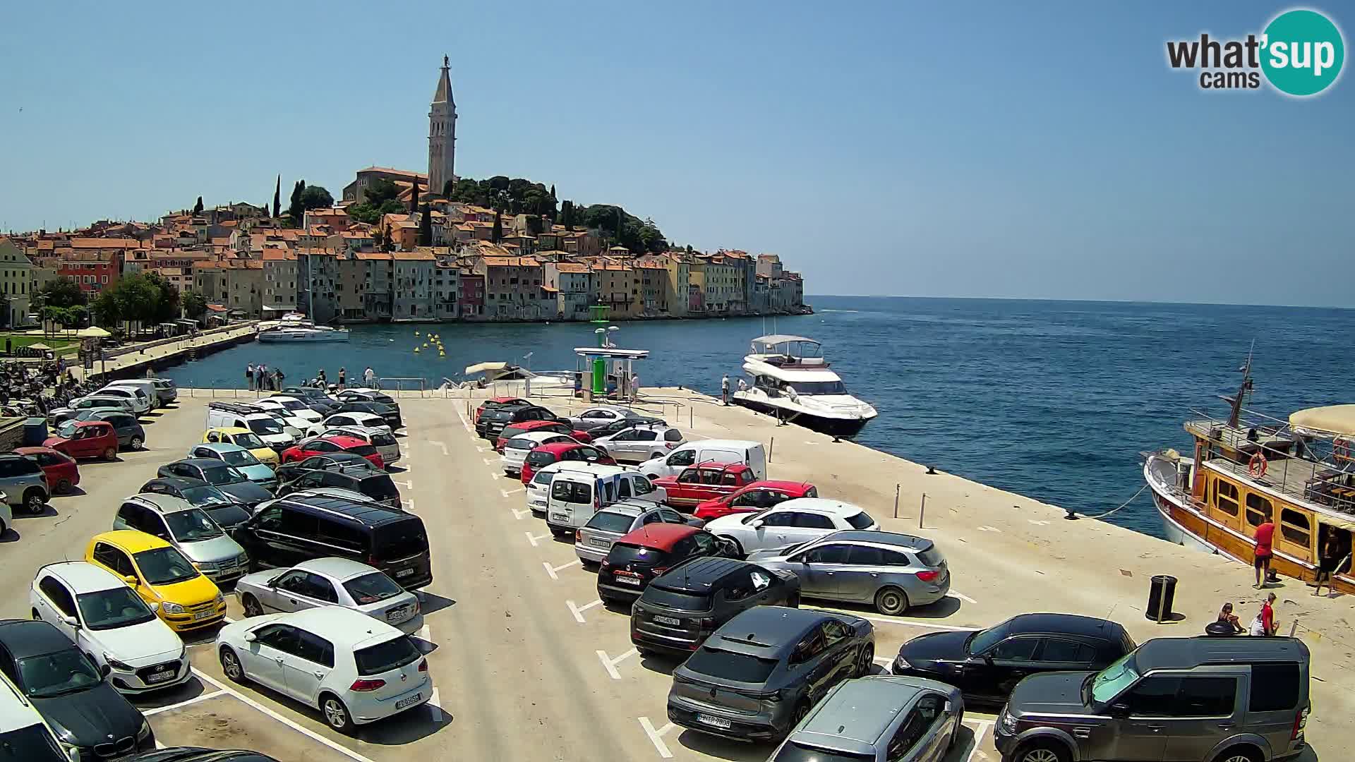 ROVINJ WEBCAM panorama of city – Istria – Croatia